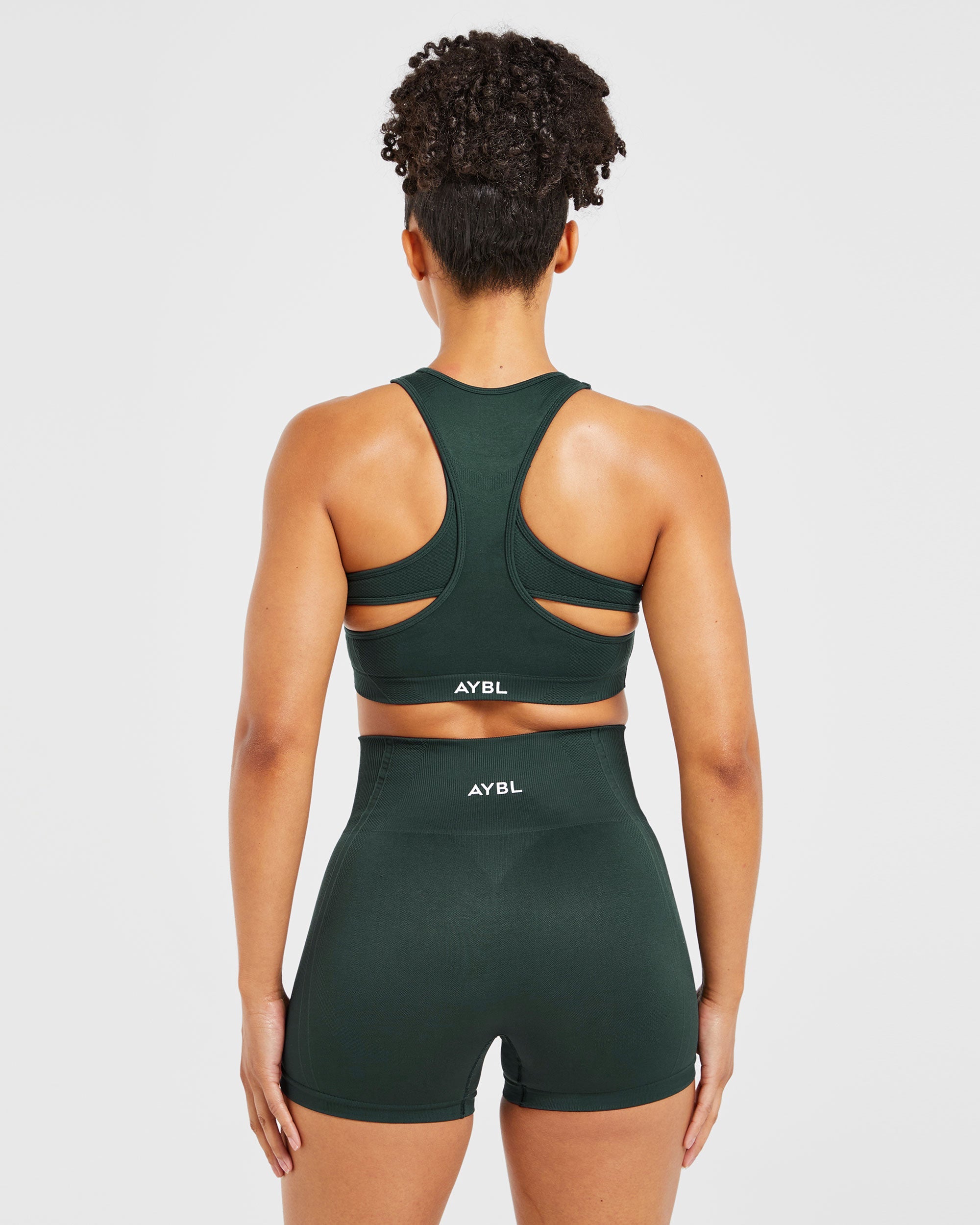 Balance V3 Seamless Sports Bra - Dark Vert