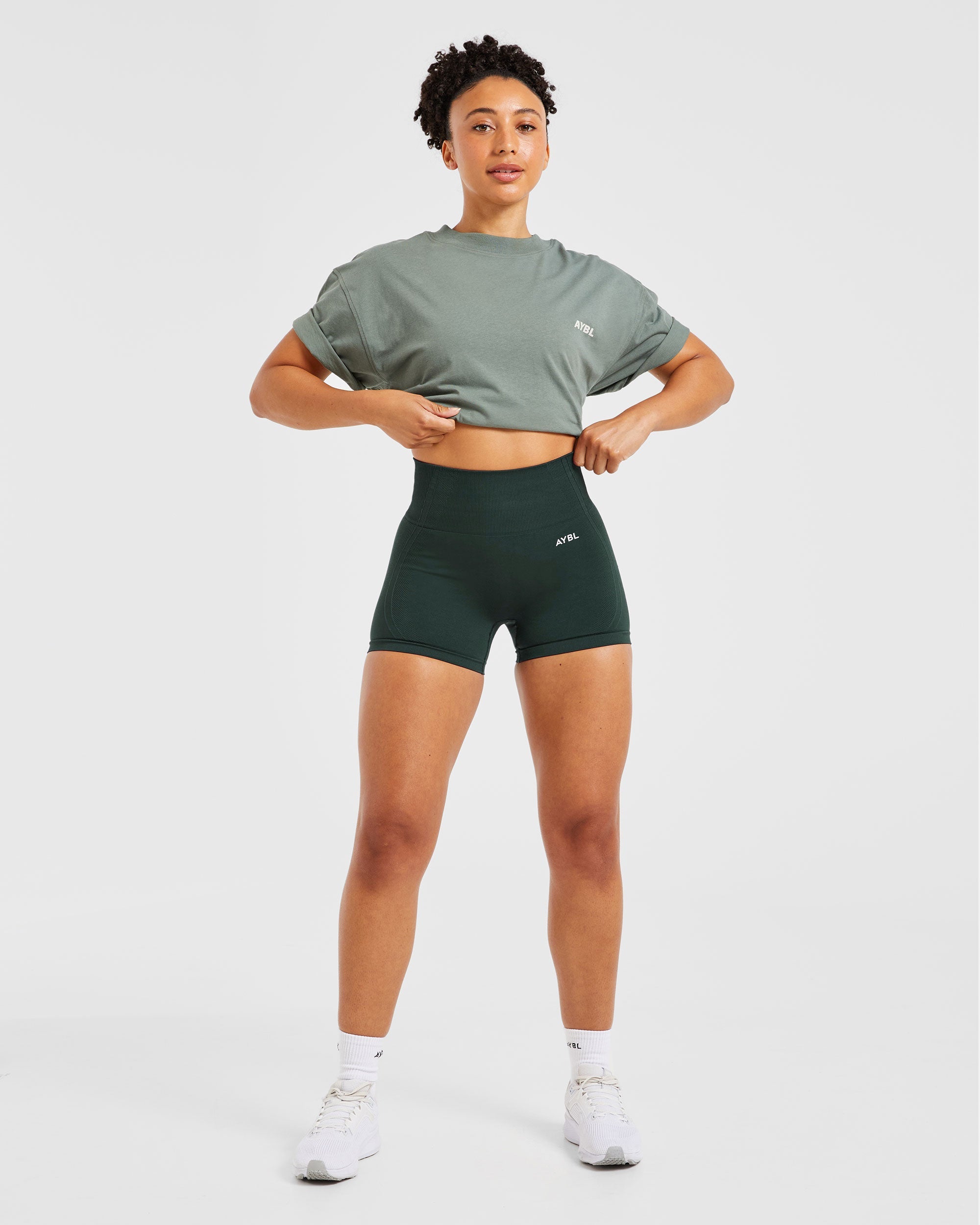 Balance V3 Seamless Shorts - Dark Vert