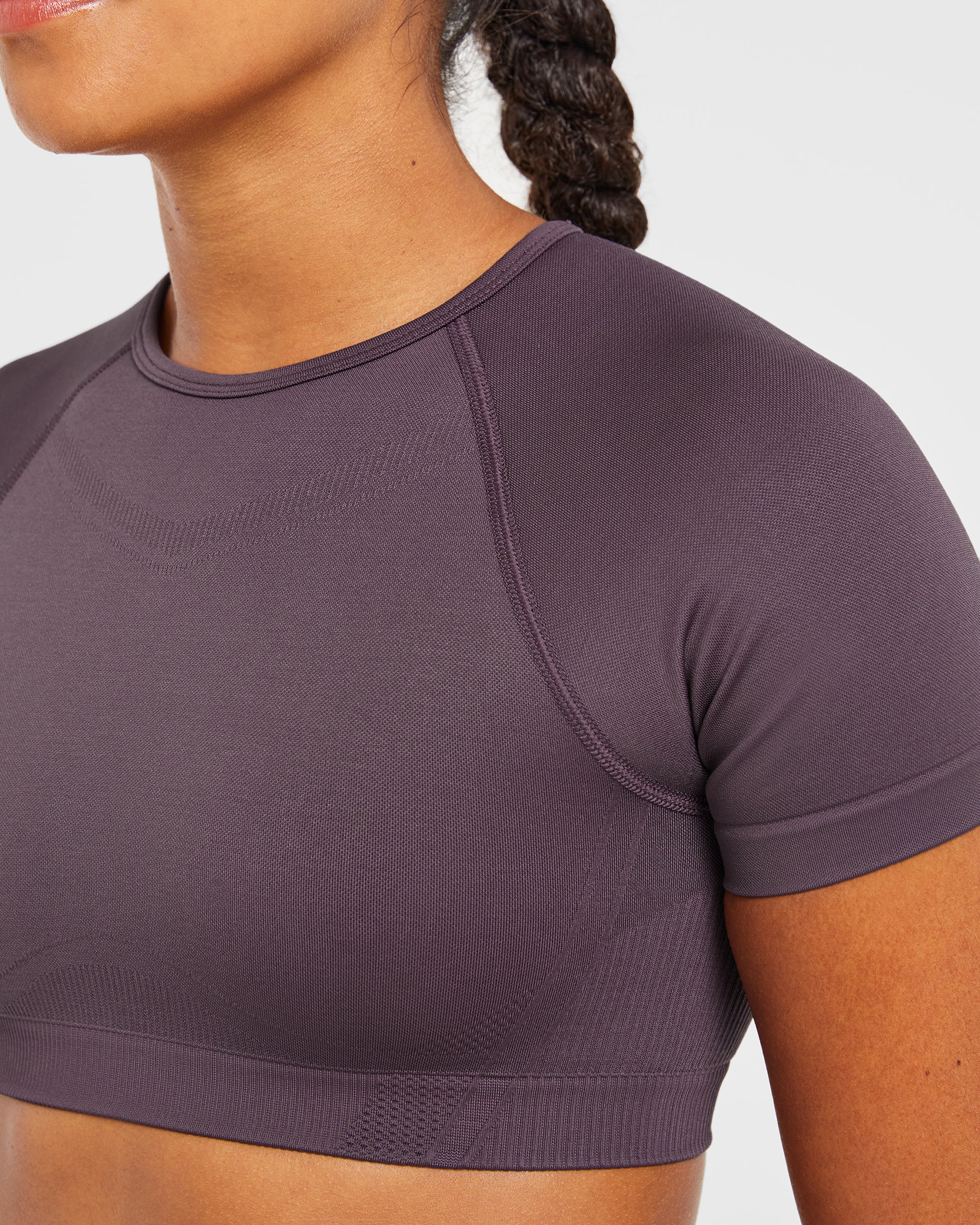 Balance V3 Seamless Crop Top - Violet