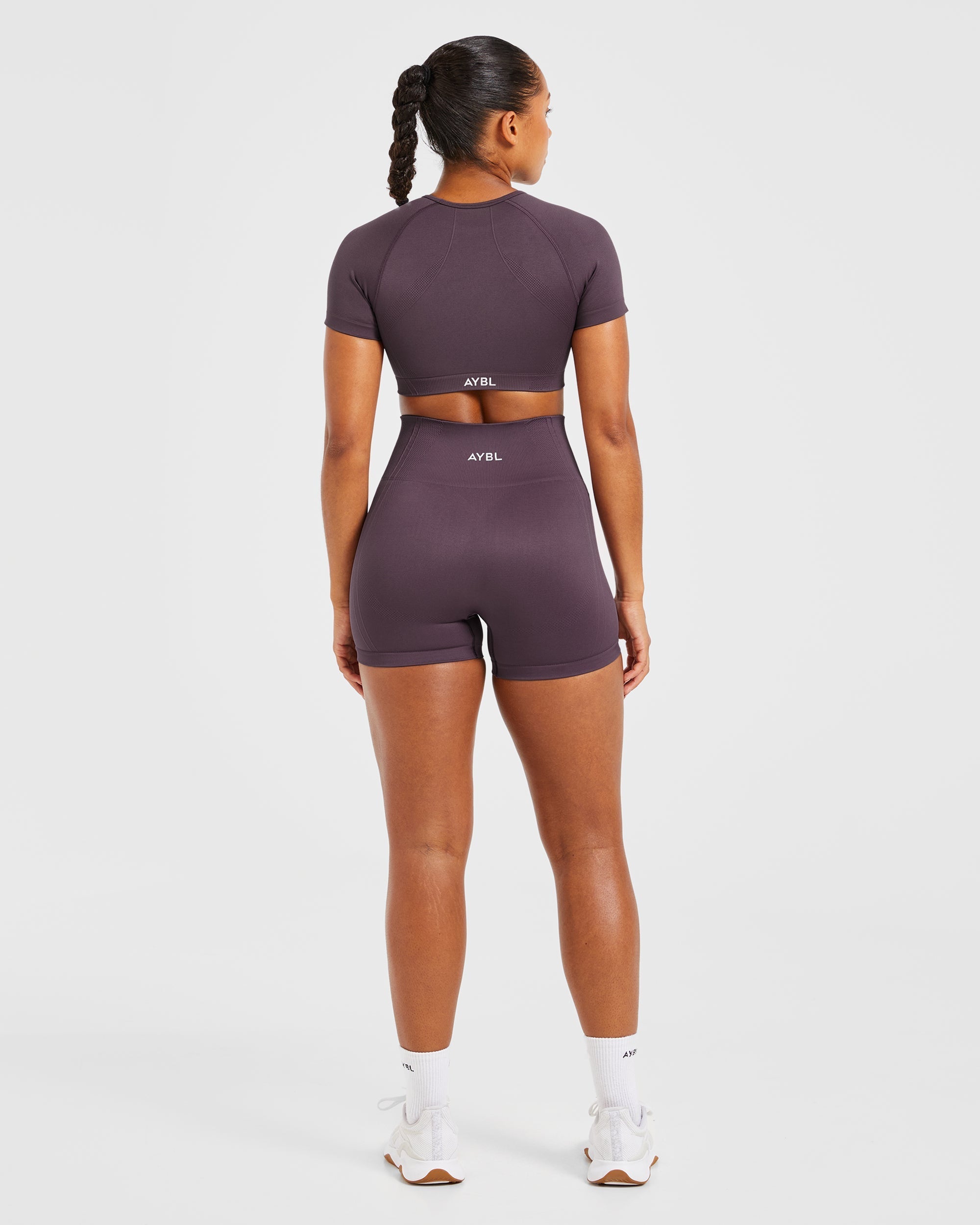 Balance V3 Seamless Crop Top - Violet