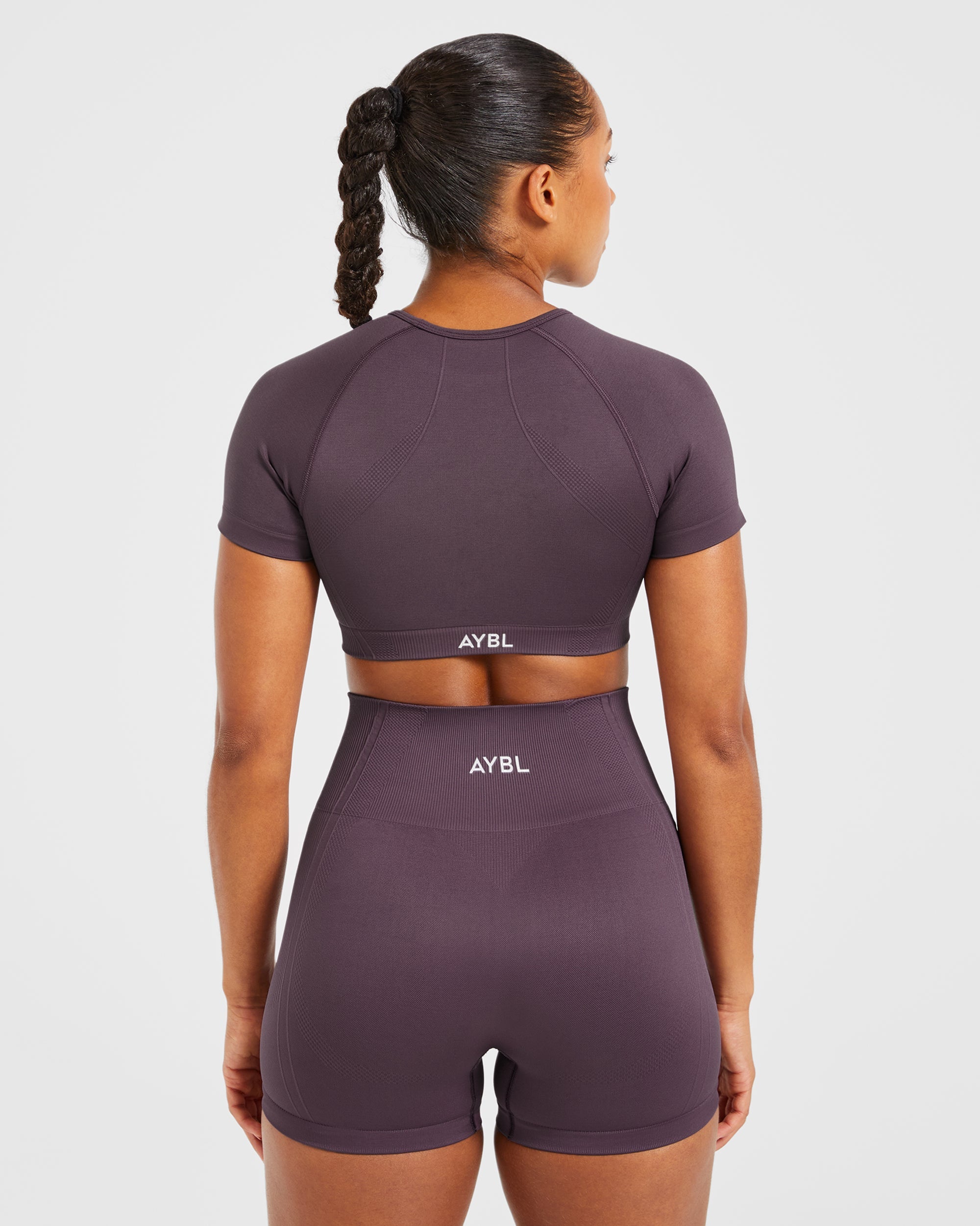 Balance V3 Seamless Crop Top - Violet