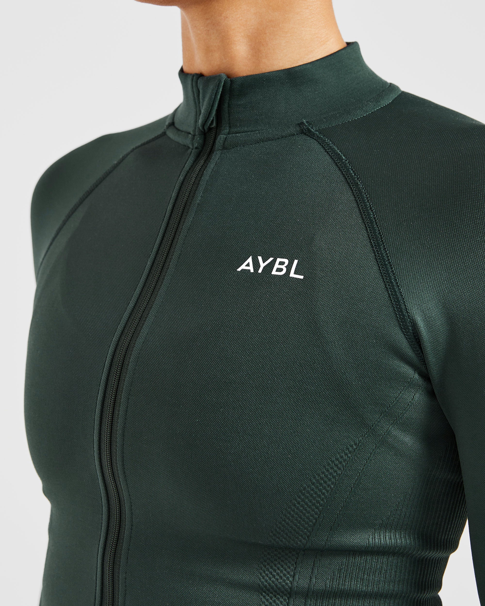 Balance V3 Seamless Zip Jacket - Dark Vert