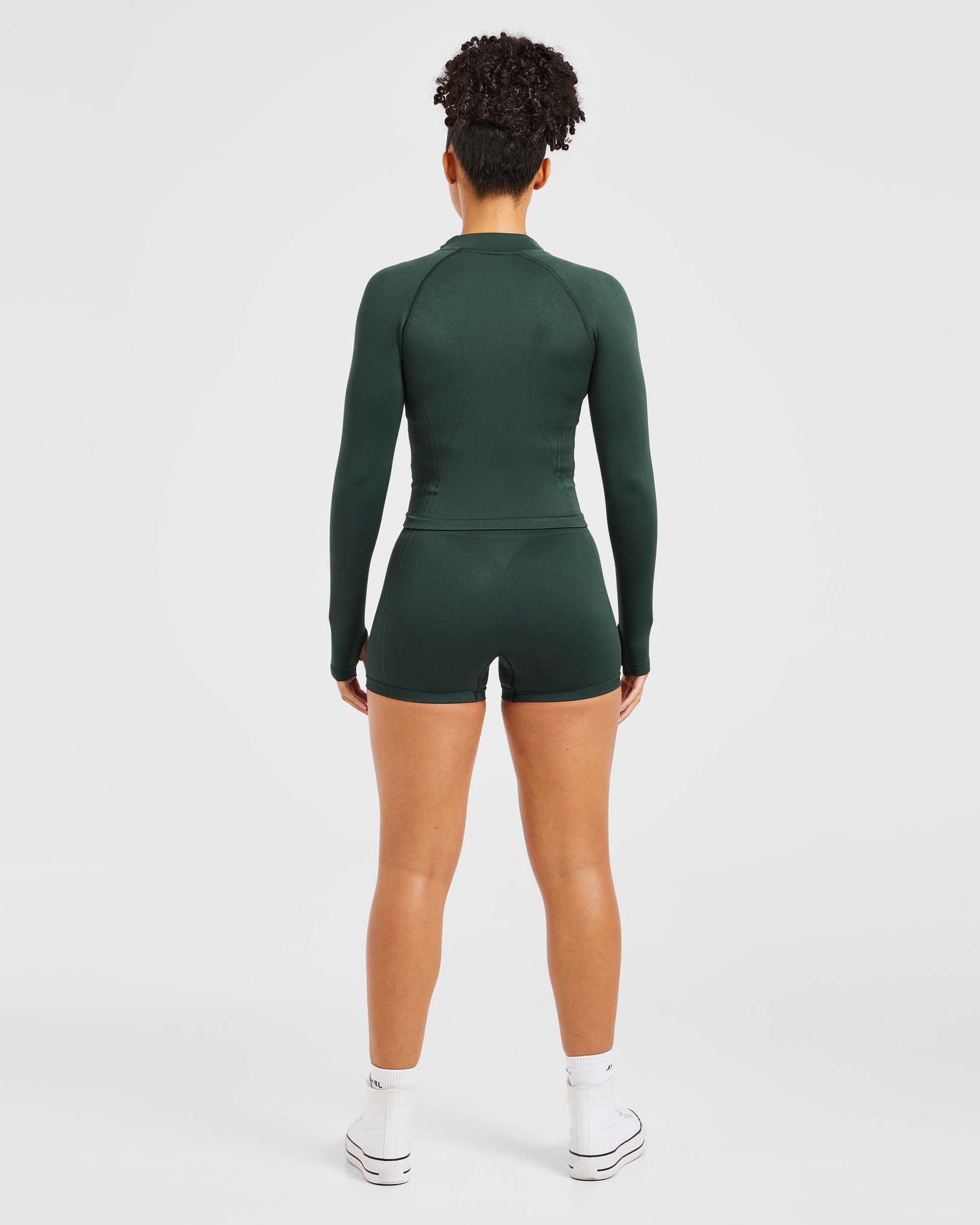 Balance V3 Seamless Zip Jacket - Dark Vert