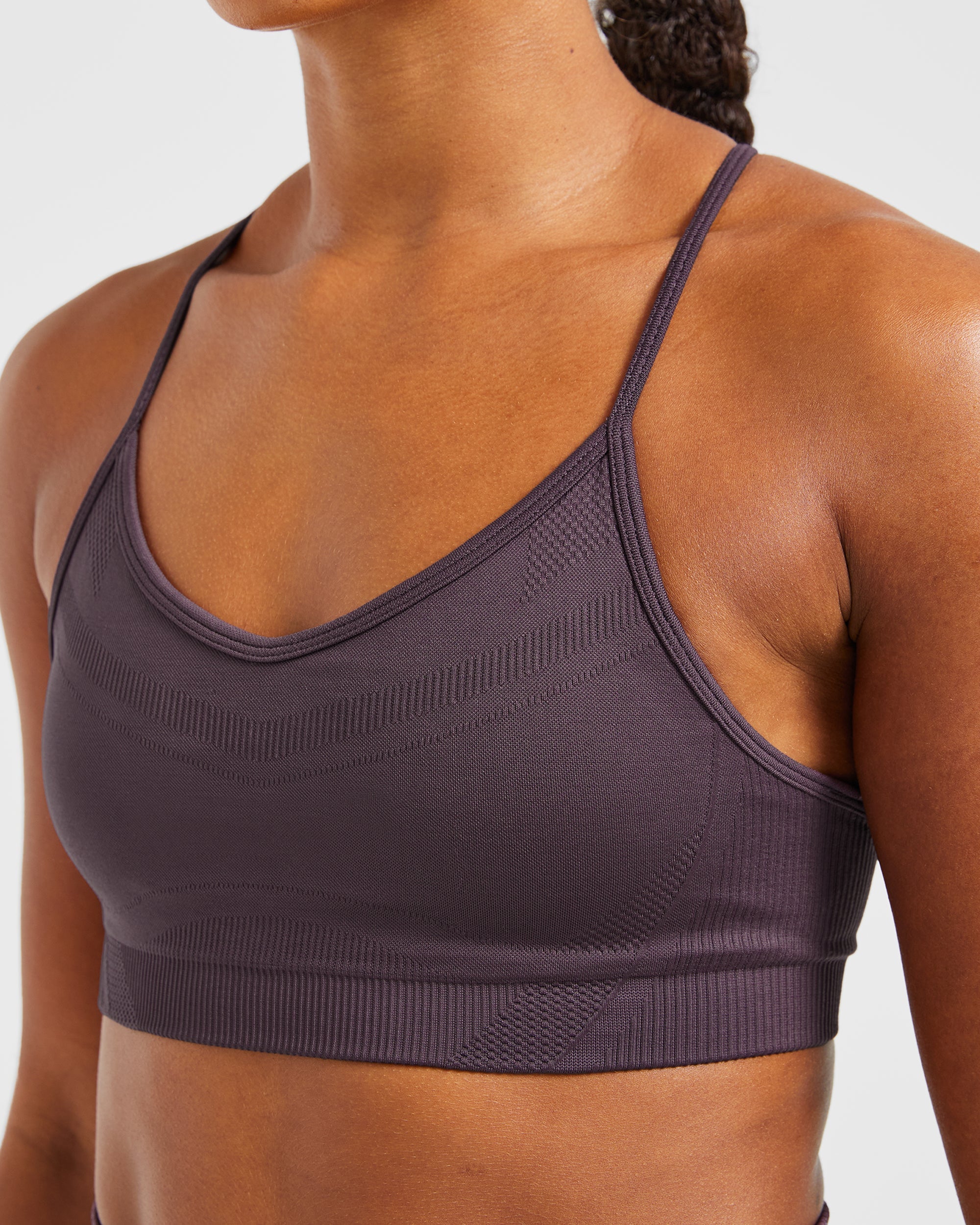 Balance V3 Seamless Strappy Sports Bra - Violet