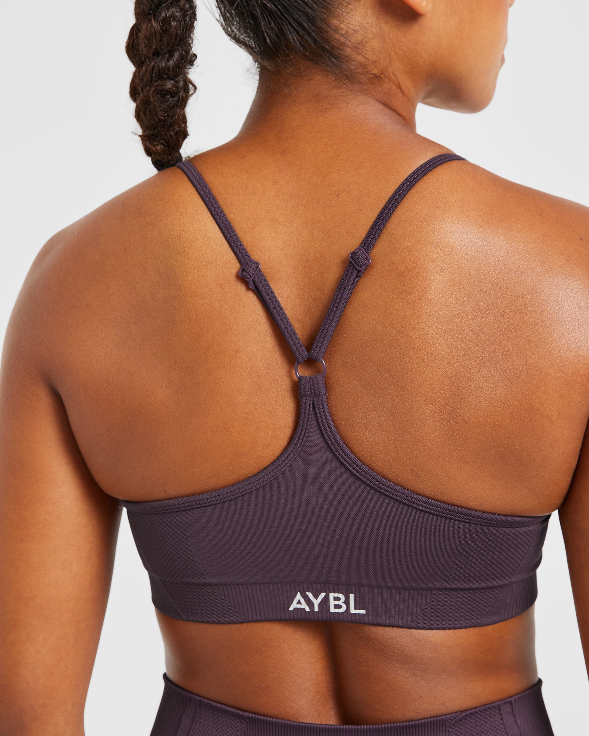 Balance V3 Seamless Strappy Sports Bra - Violet