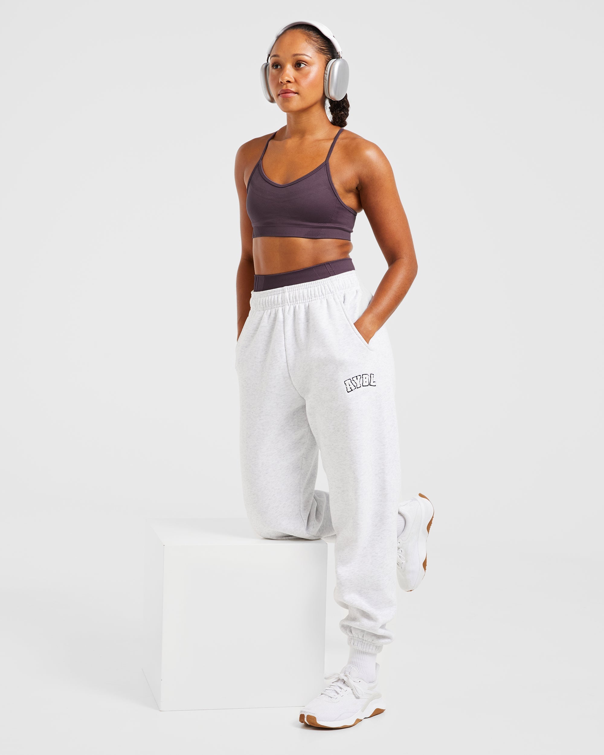 Balance V3 Seamless Strappy Sports Bra - Violet