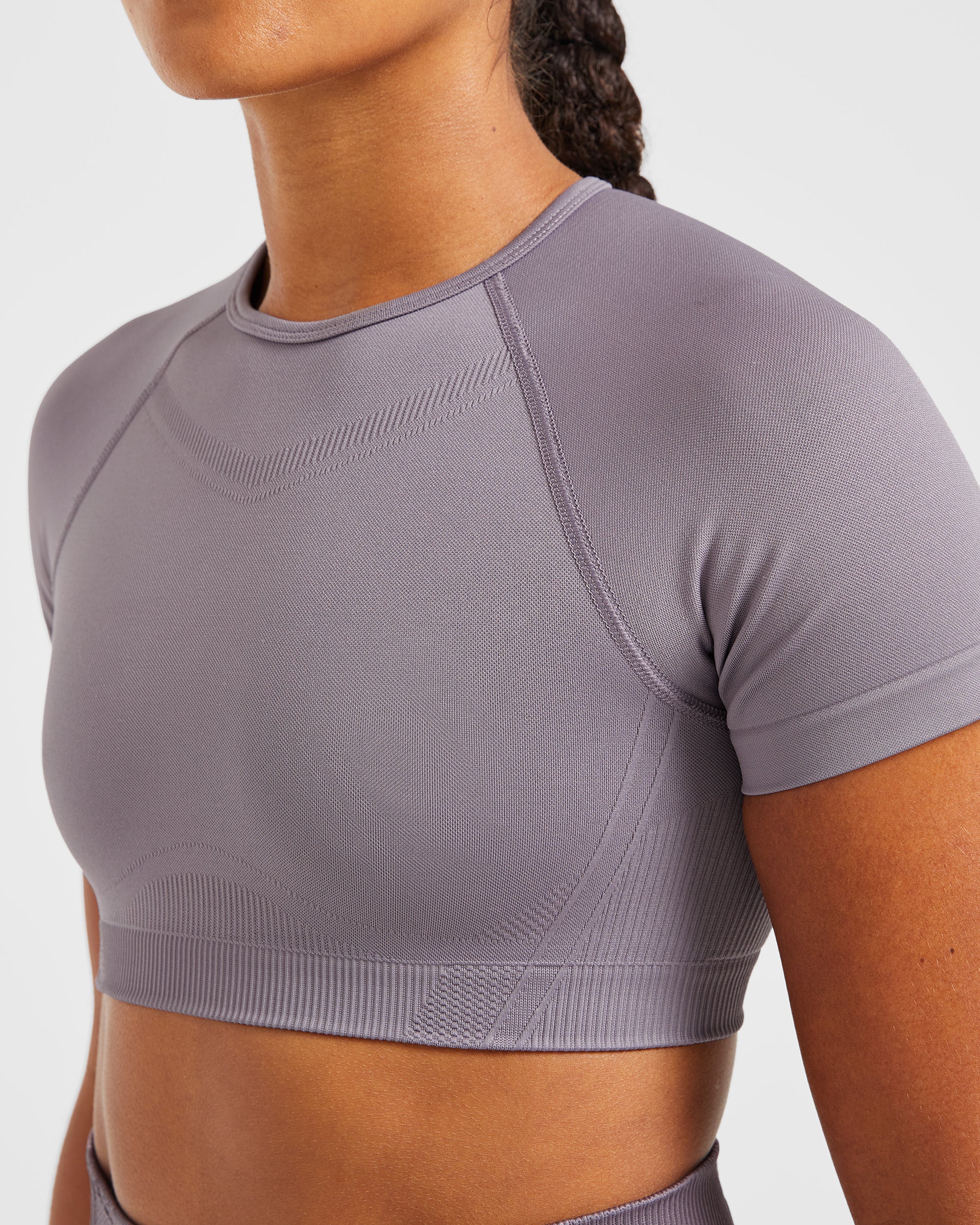 Balance V3 Seamless Crop Top - Mauve