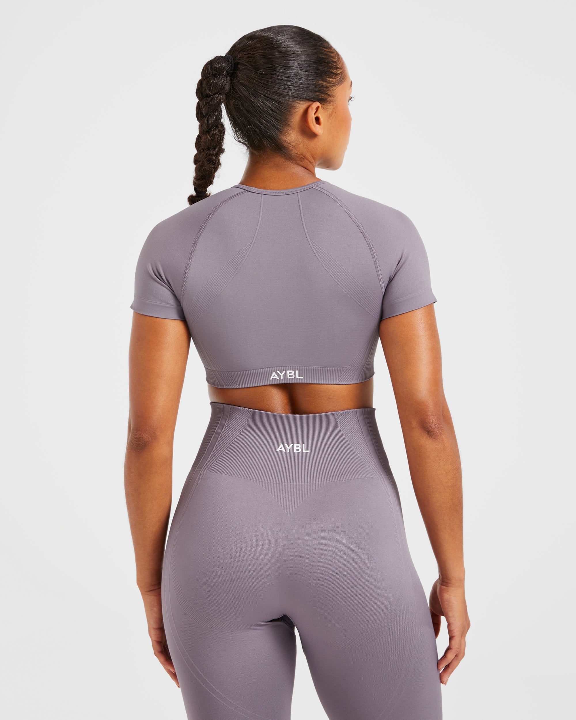 Balance V3 Seamless Crop Top - Mauve