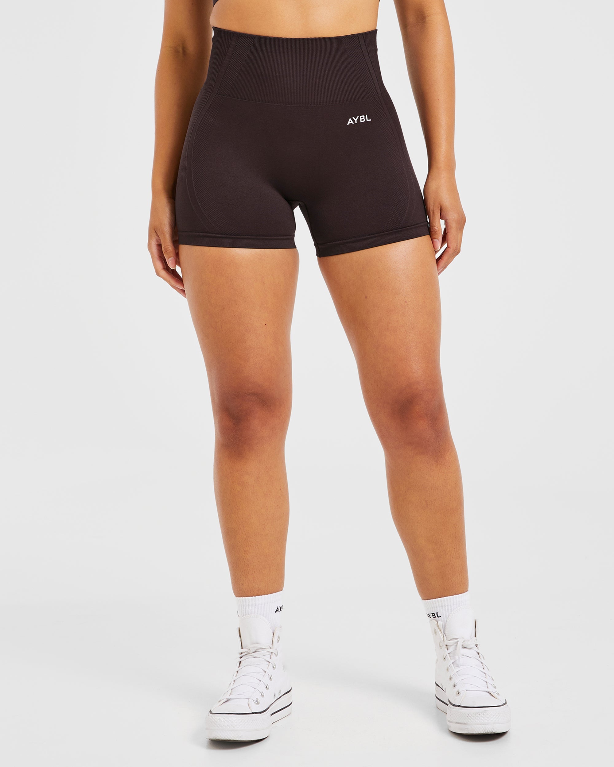 Balance V3 Seamless Shorts - Dark Brun