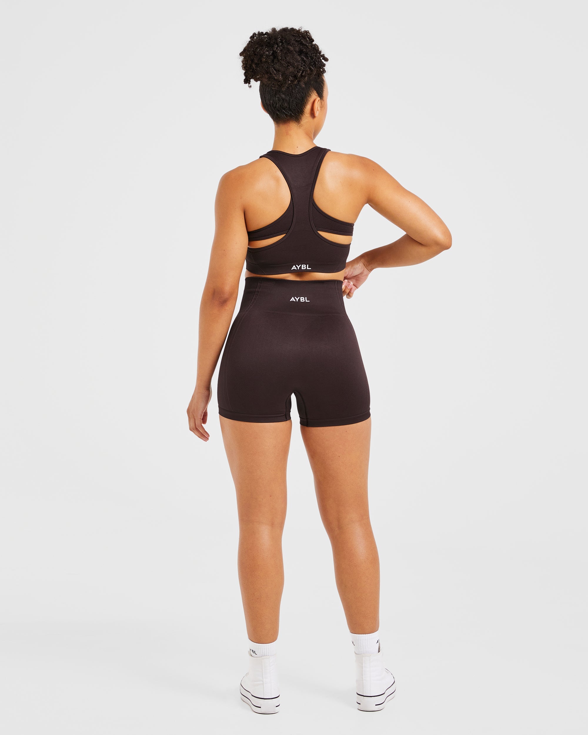 Balance V3 Seamless Shorts - Dark Brun