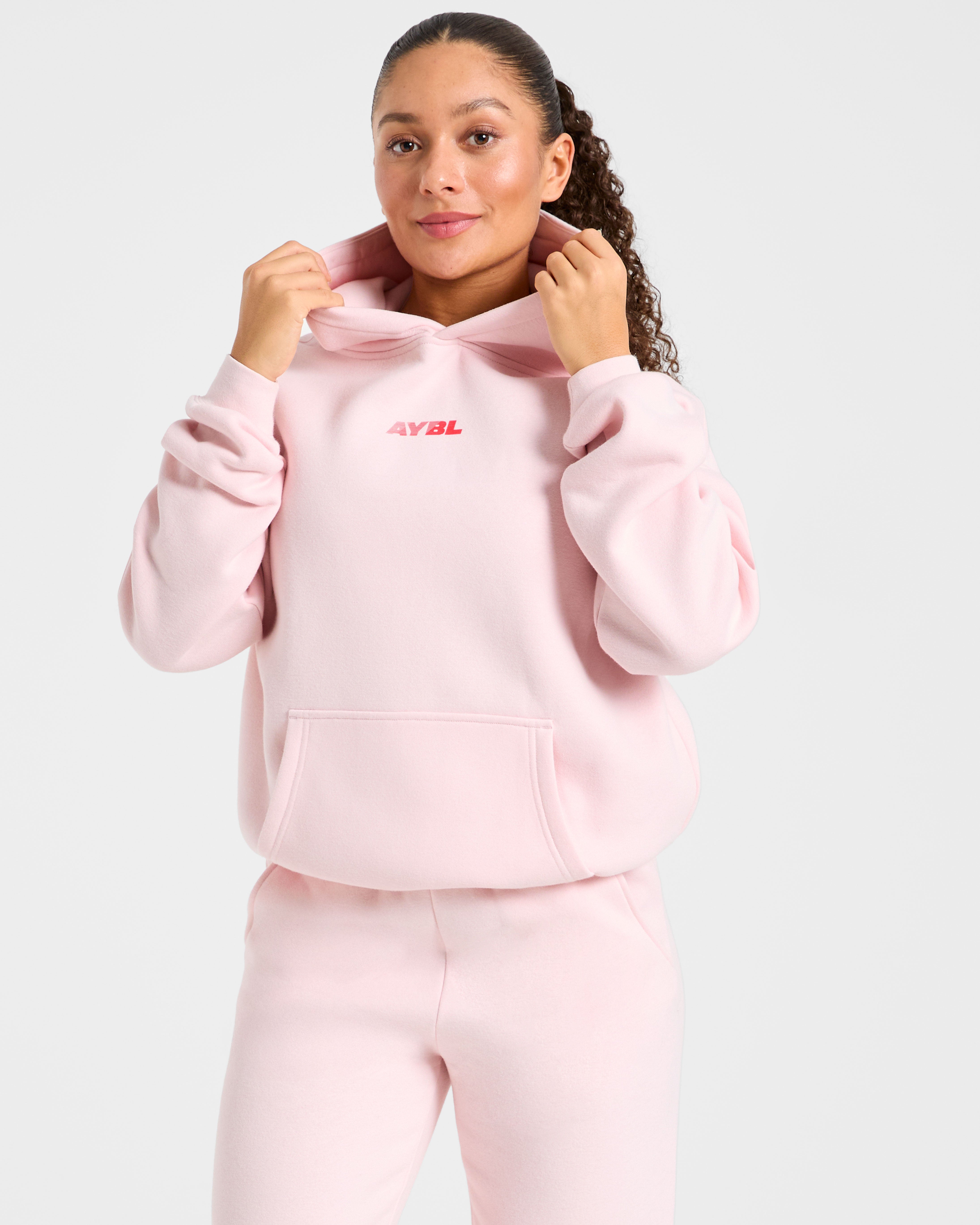 Athletics Dept Oversized Hoodie - Rose