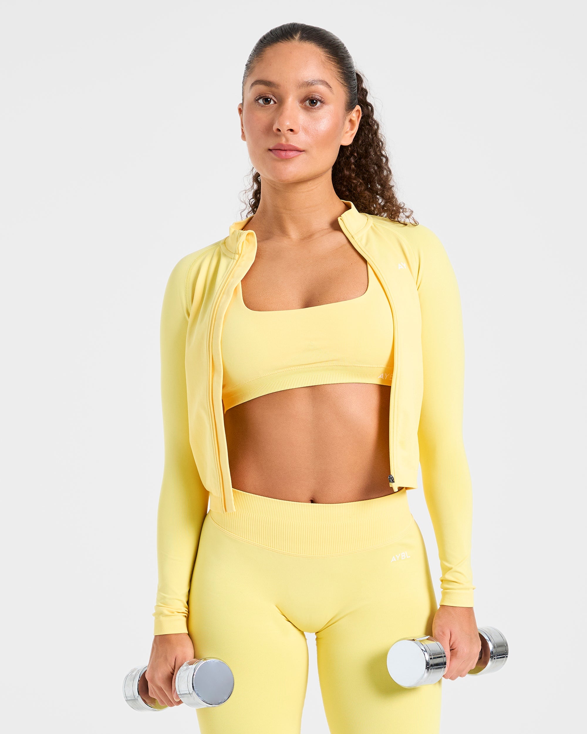 Enhance Seamless Jacket - Bright Jaune