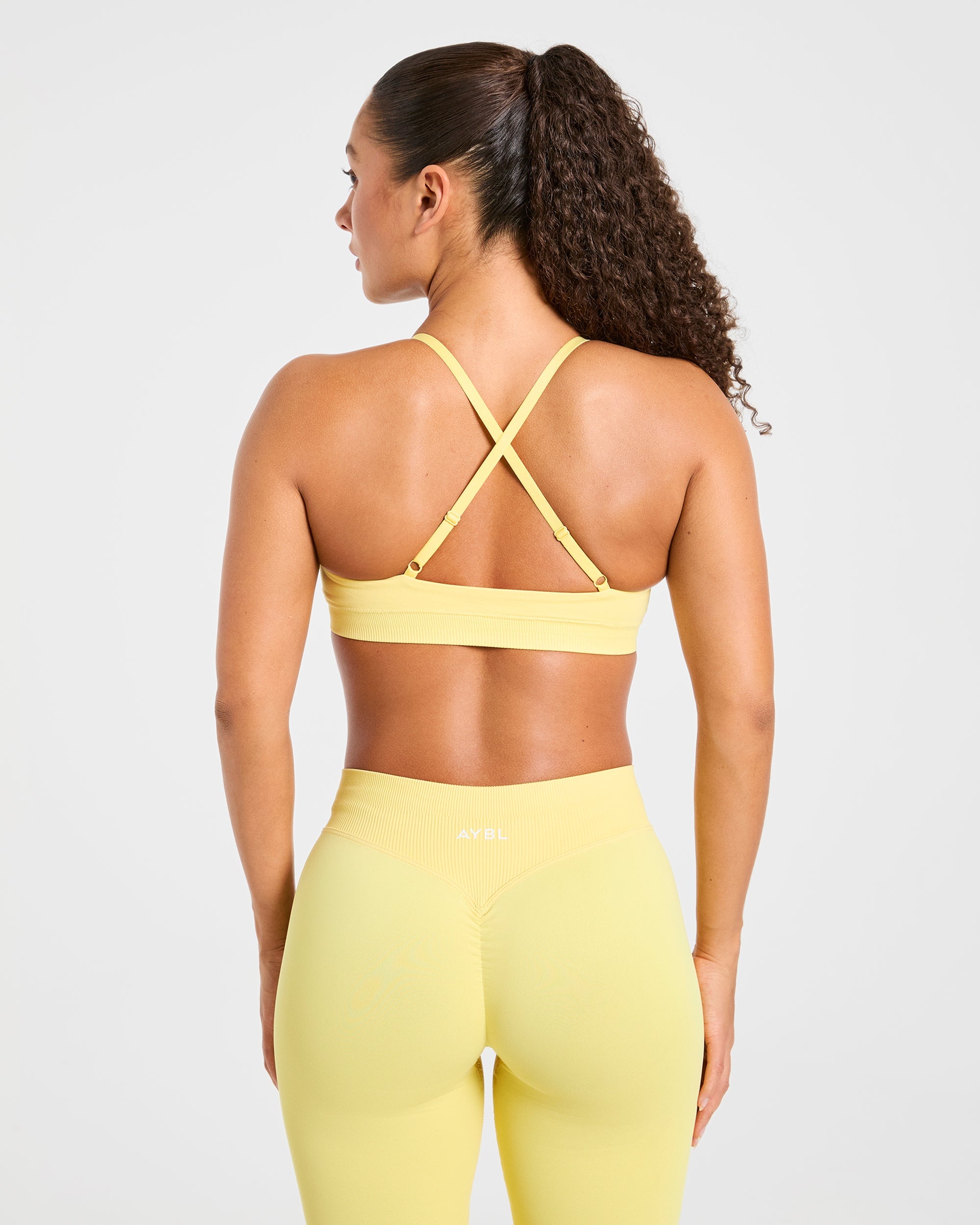 Enhance Seamless Sports Bra - Bright Jaune