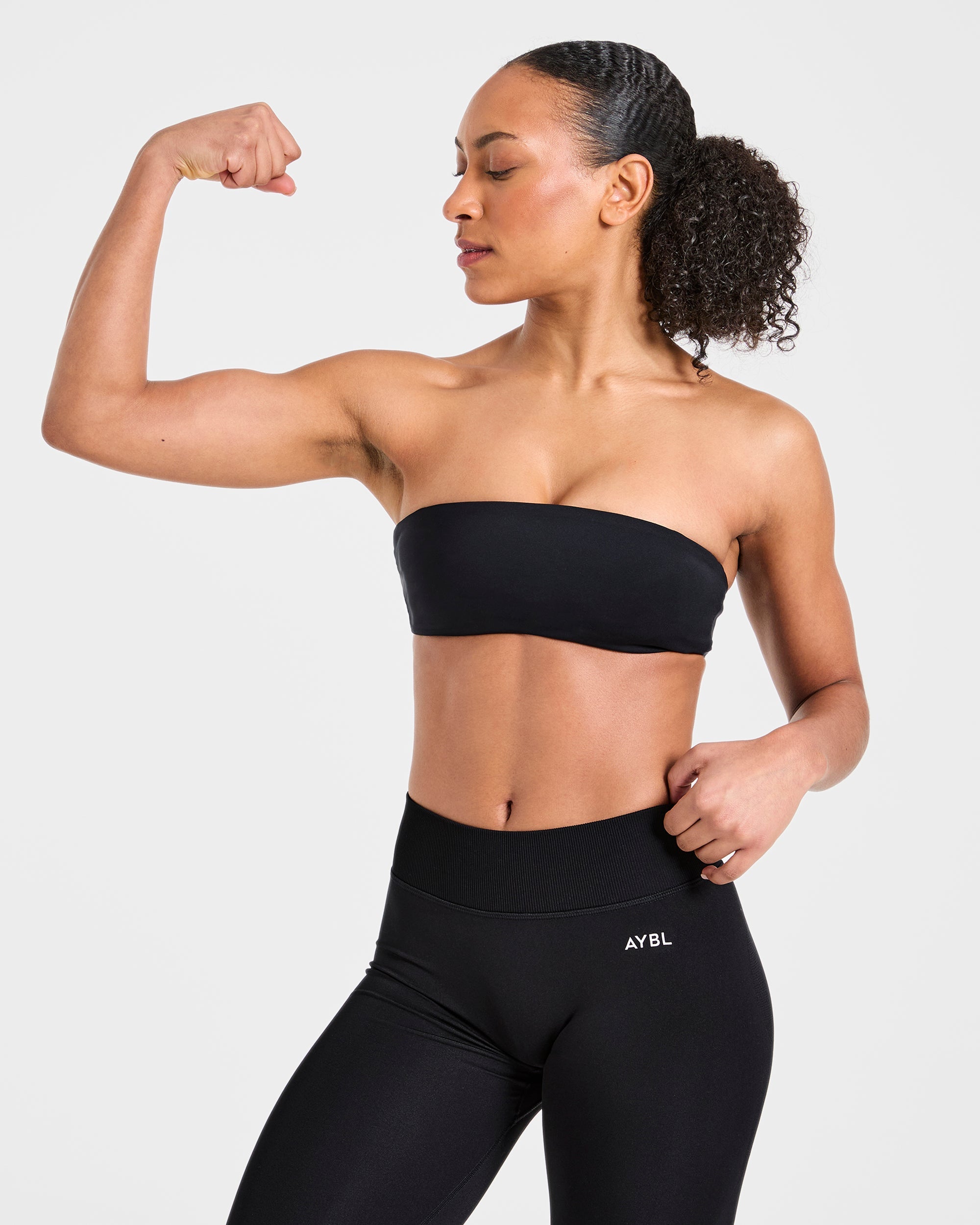 Essential Bandeau Sports Bra - Noir
