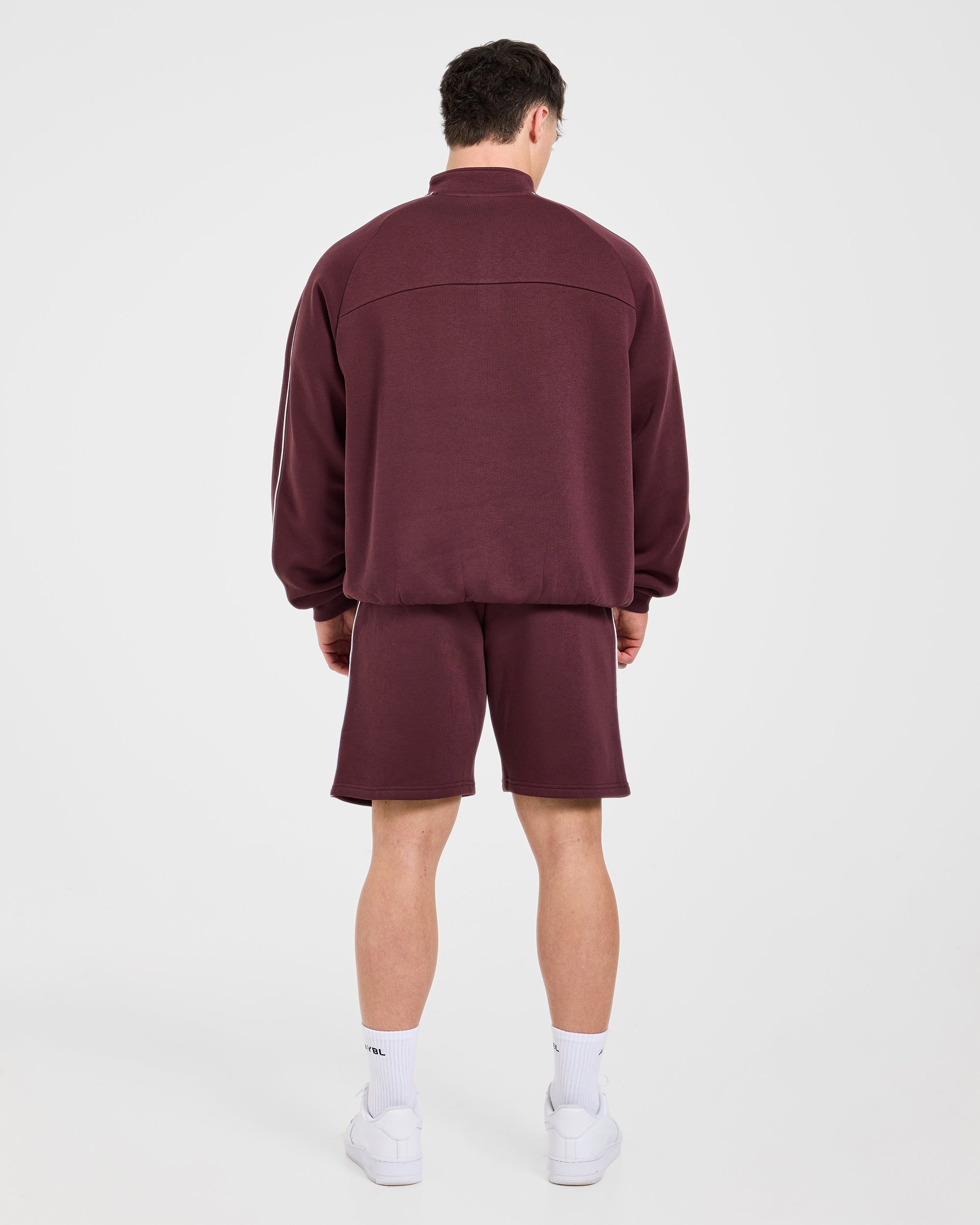Restore Oversized Shorts - Dusty Plum