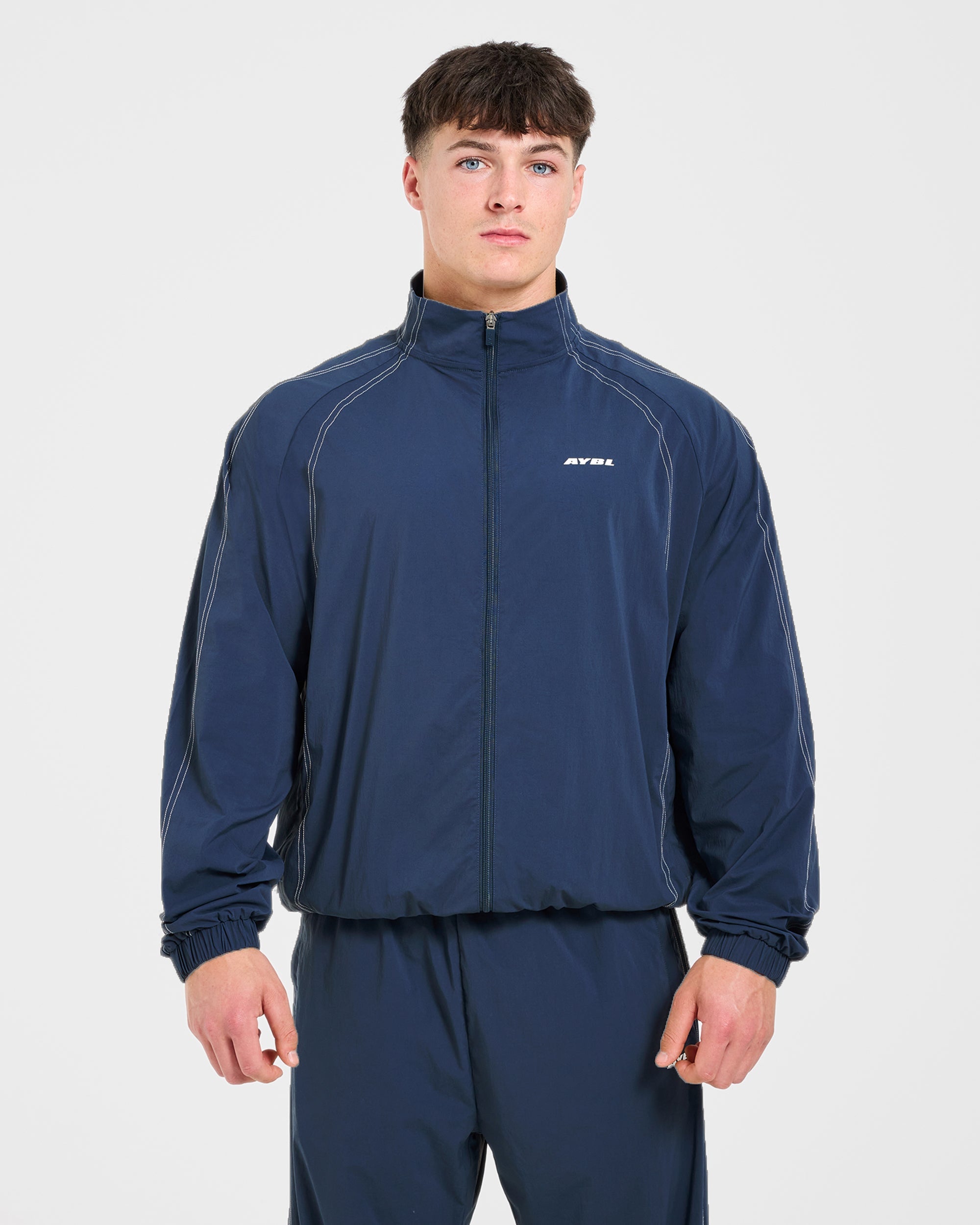 Restore Track Jacket - Navy Bleu