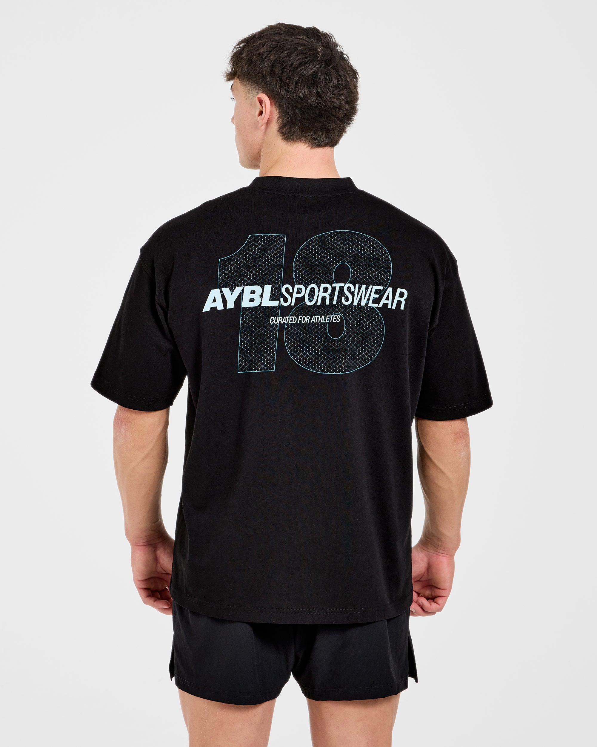 AYBL Sportswear 18 Oversized T Shirt - Noir