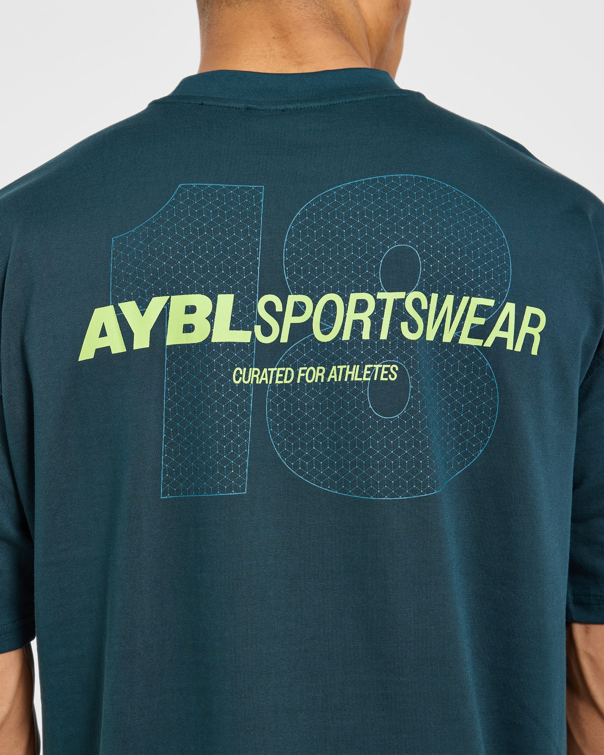 AYBL Sportswear 18 Oversized T Shirt - Teal Vert