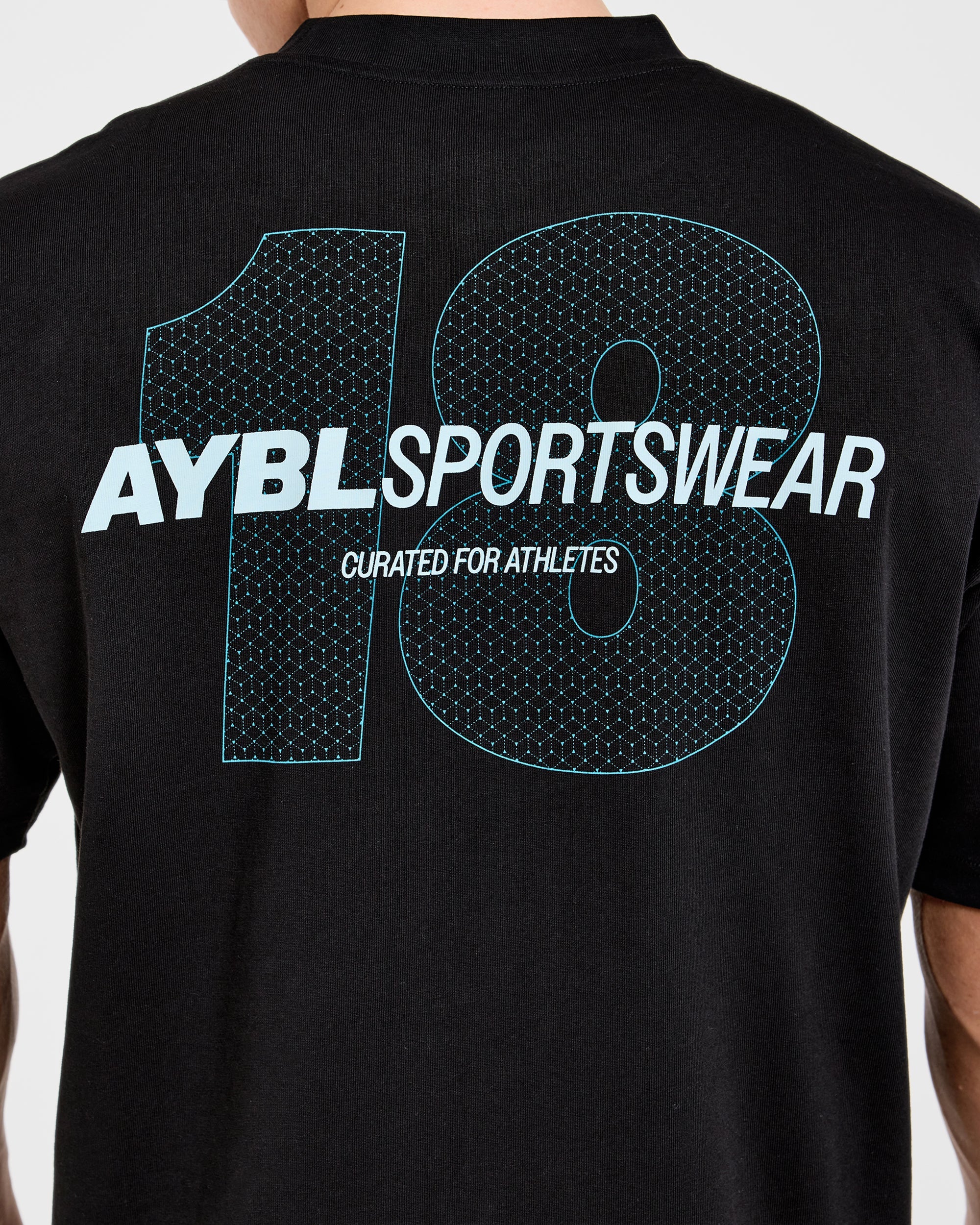 AYBL Sportswear 18 Oversized T Shirt - Noir