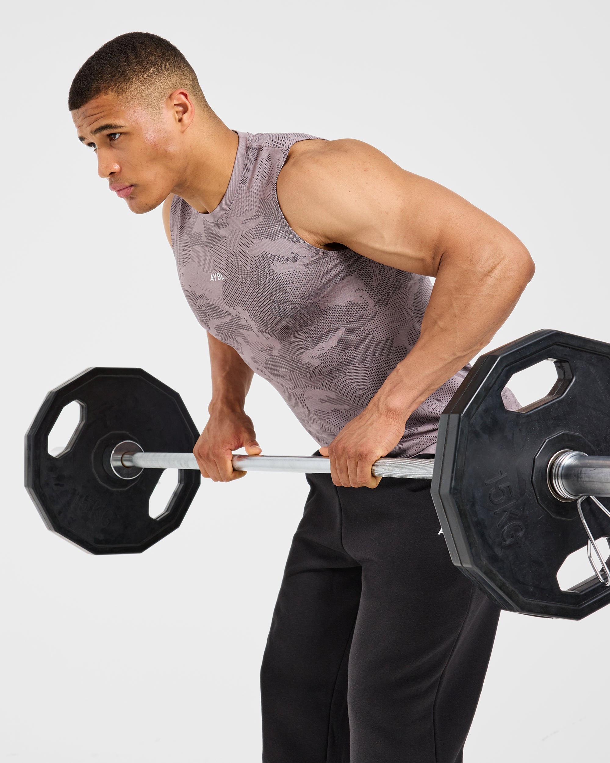 Camo Seamless Tank - Woodland Taupe