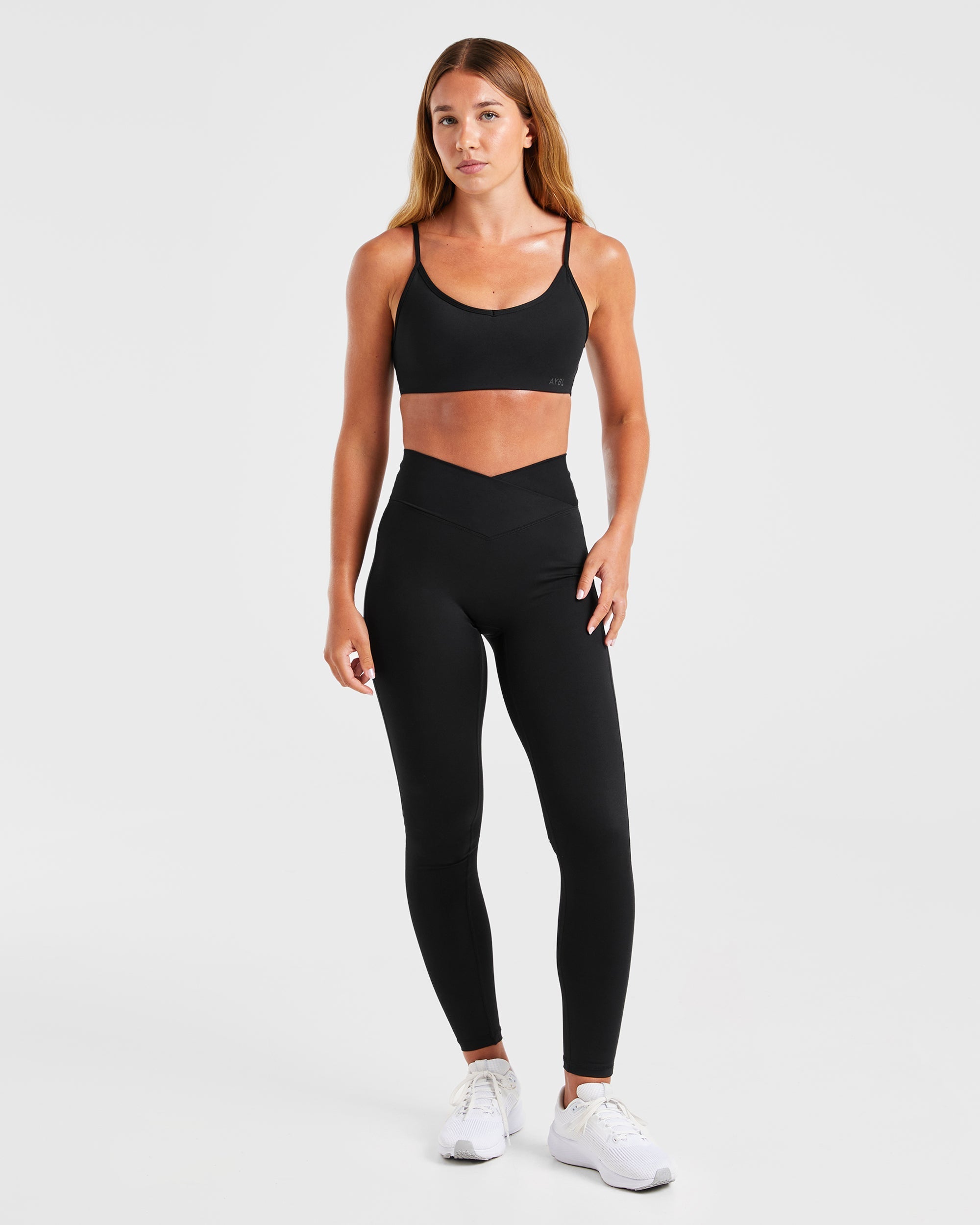 Sculpt Wrap Leggings - Noir