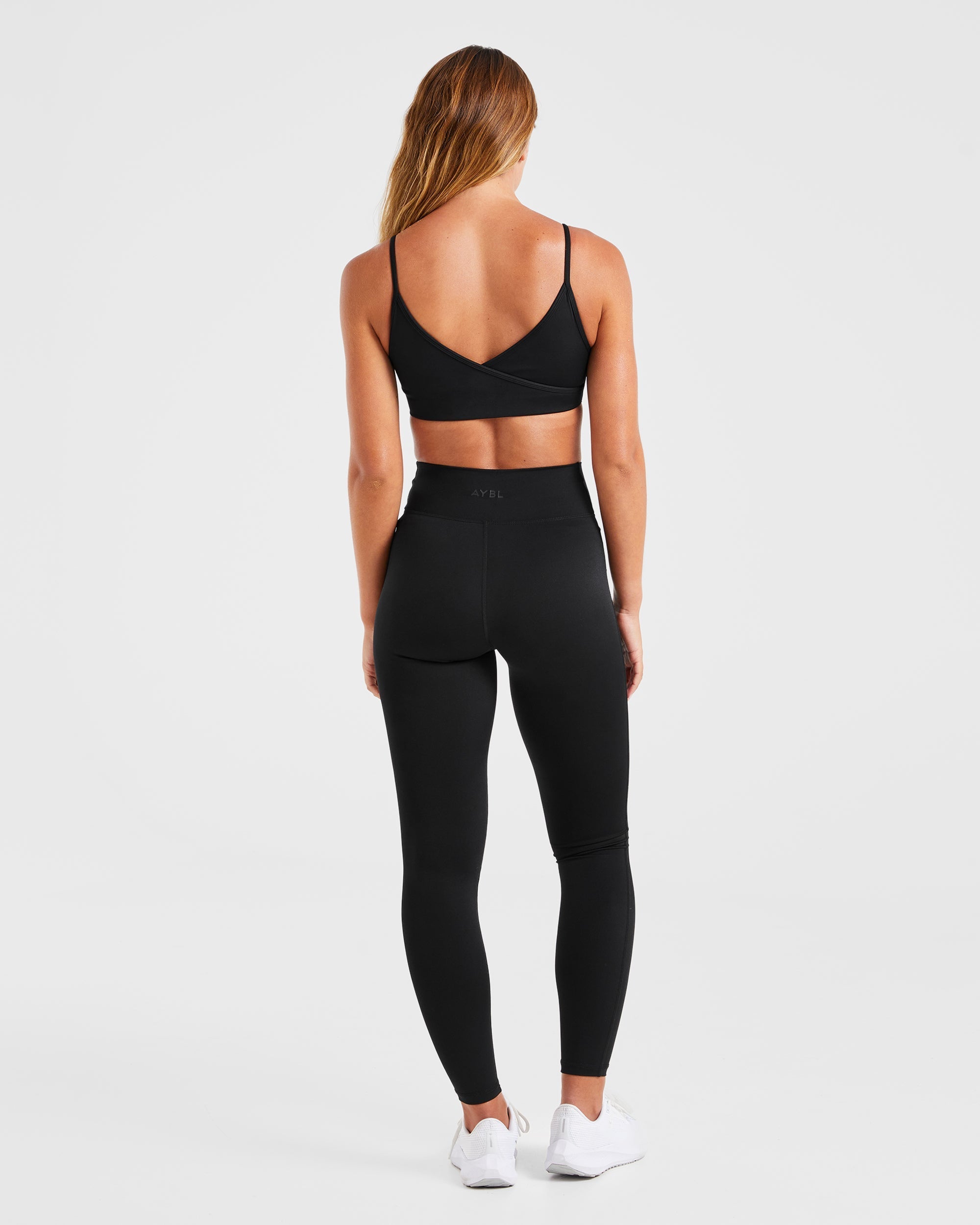 Sculpt Wrap Leggings - Noir