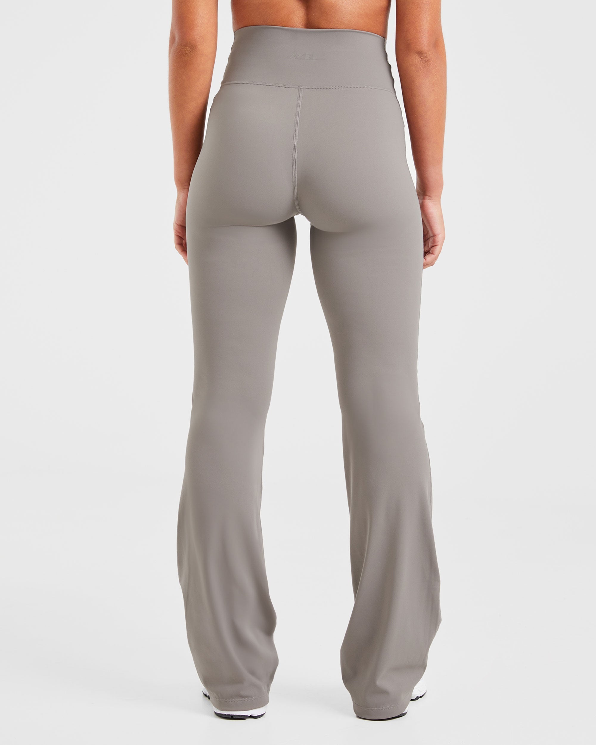 Sculpt Wrap Flared Leggings - Smoke Gris