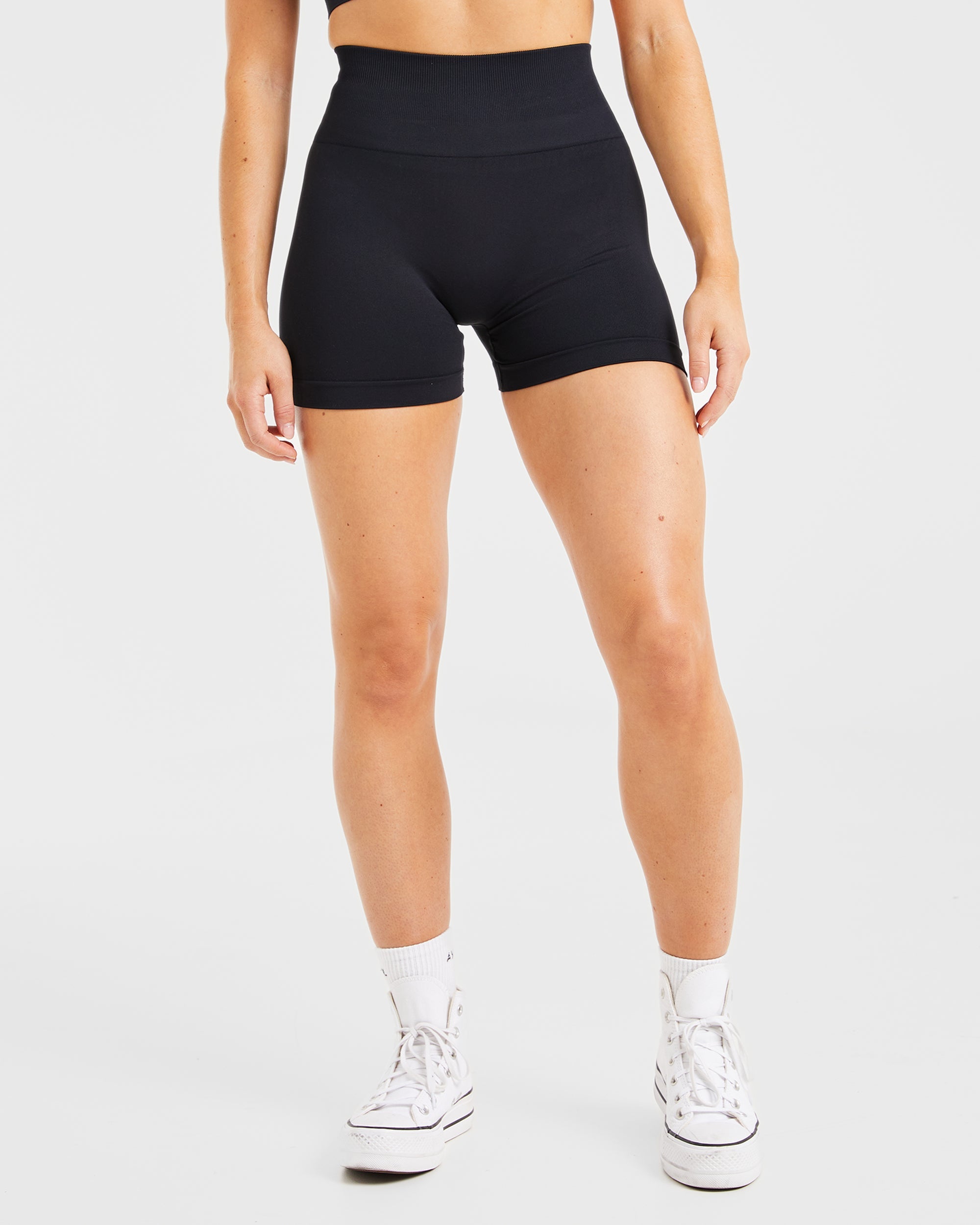 Power Seamless Shorts - Noir