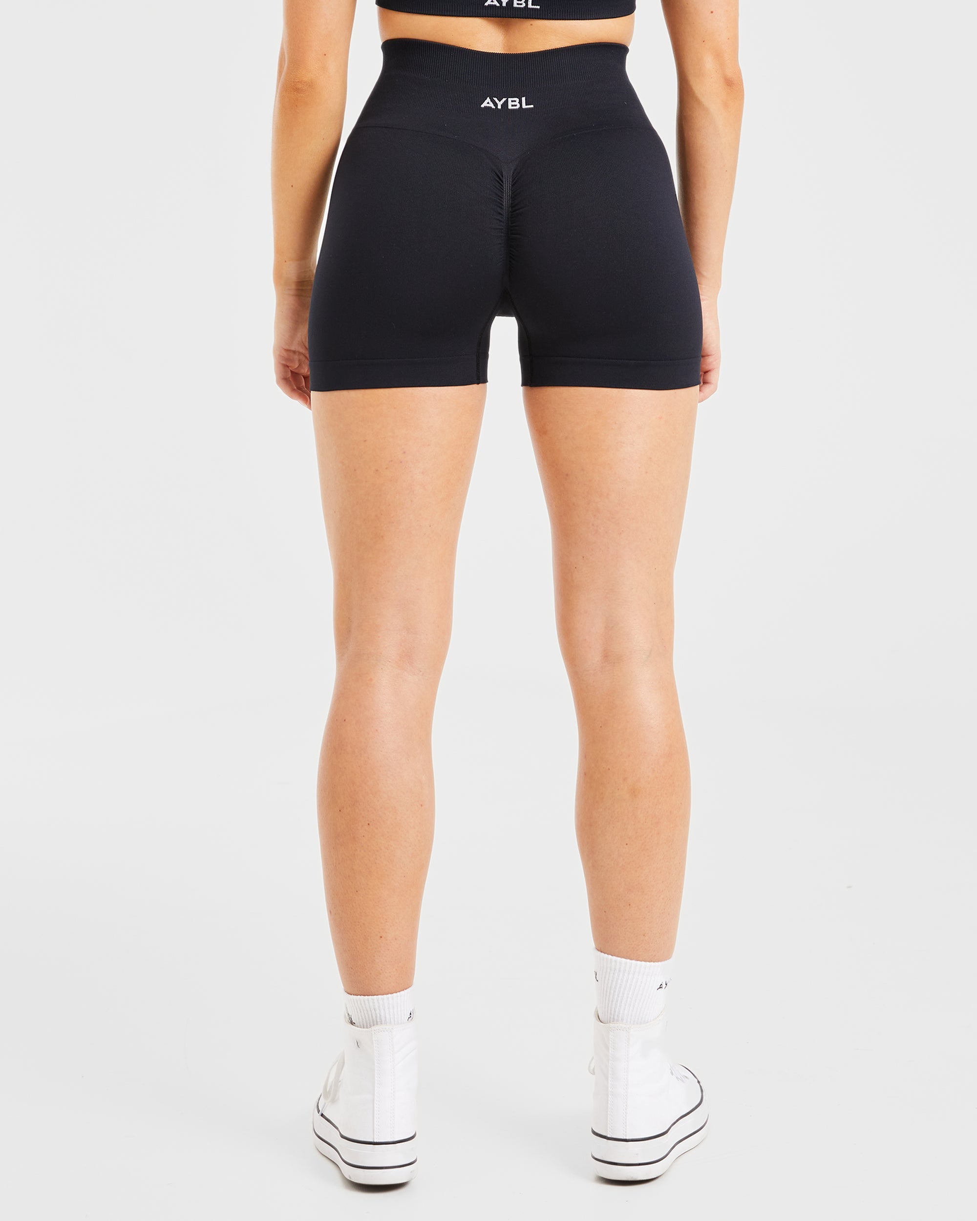 Power Seamless Shorts - Noir