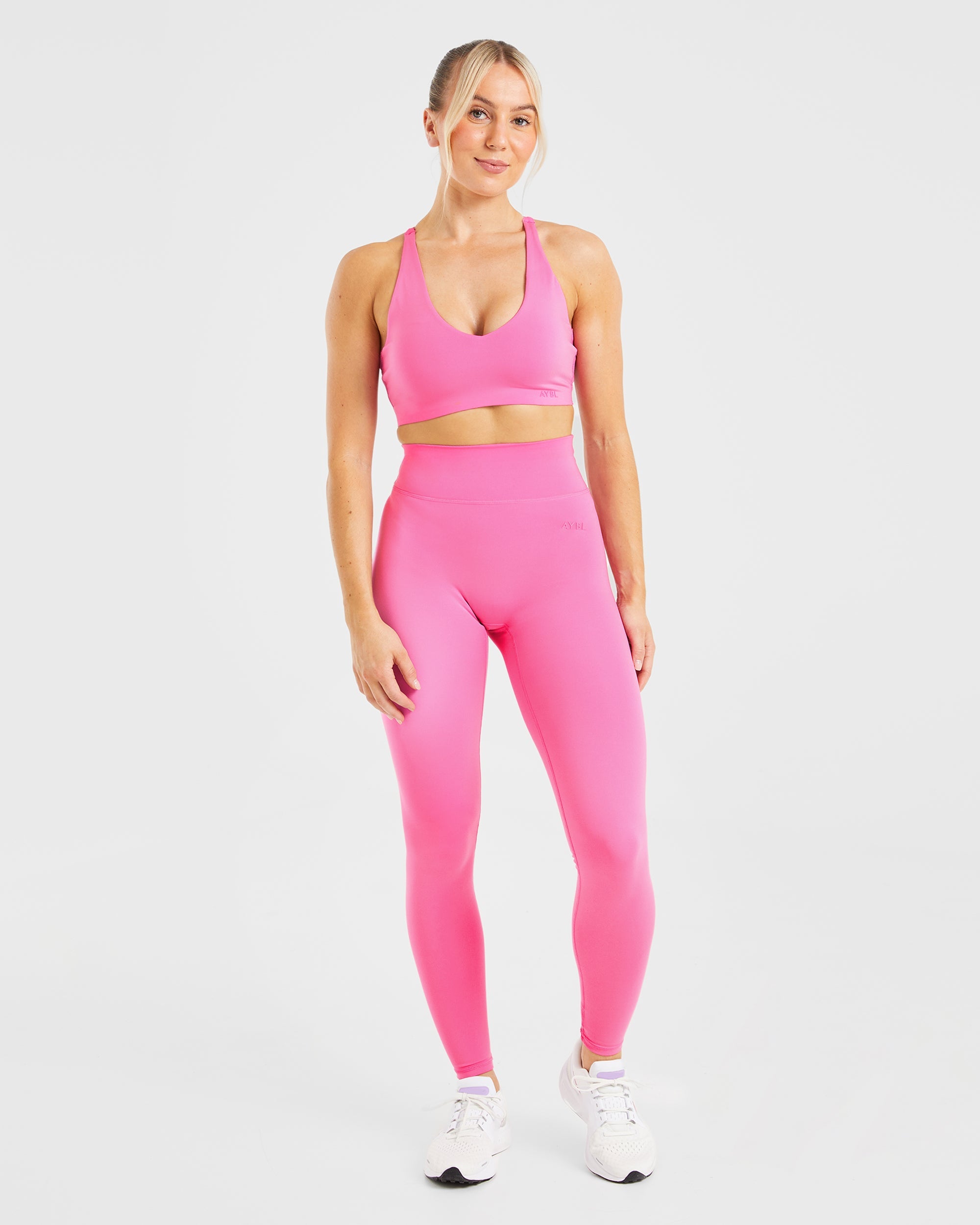 Staple Leggings - Summer Rose