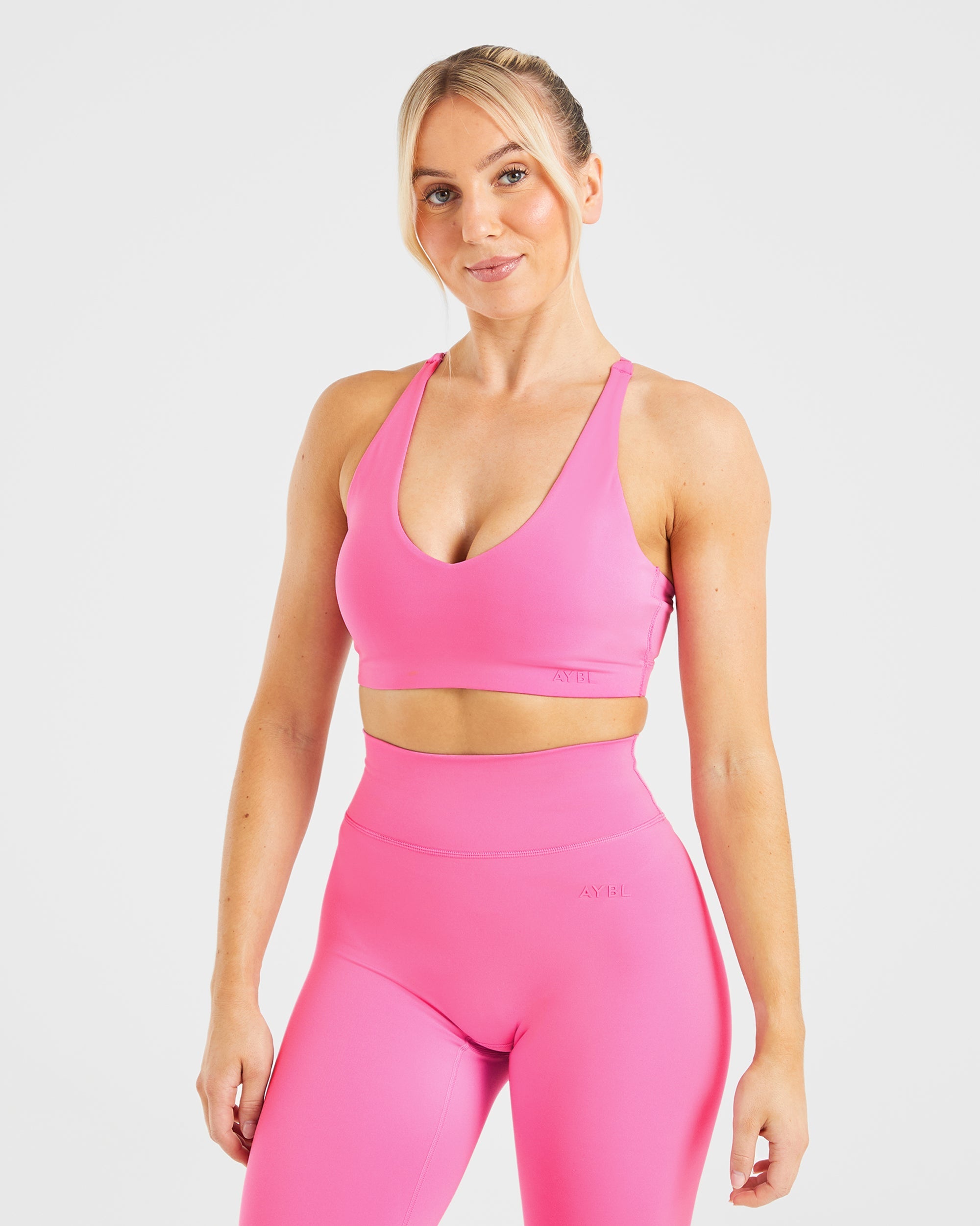 Staple Sports Bra - Summer Rose