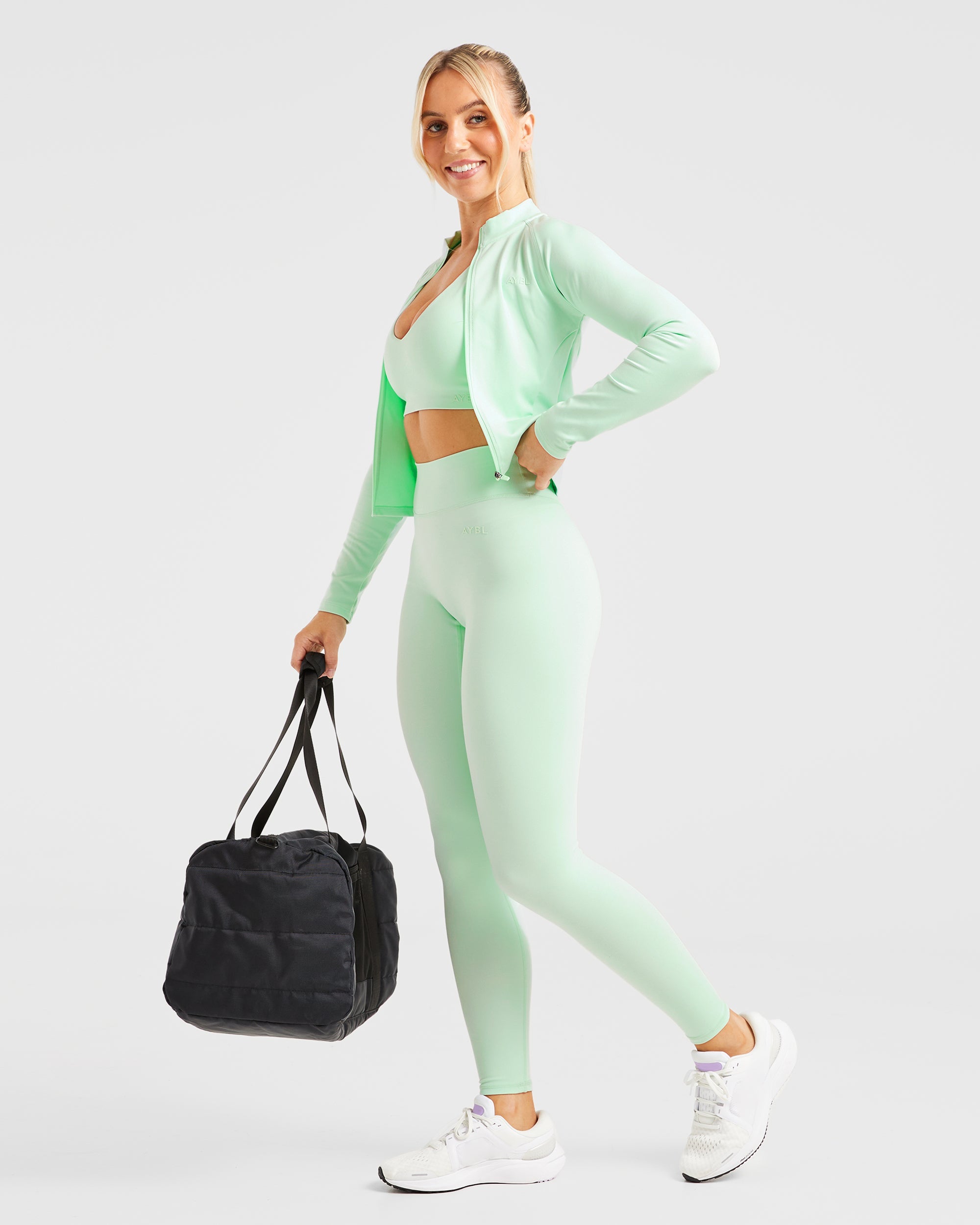 Staple Leggings - Mint Vert