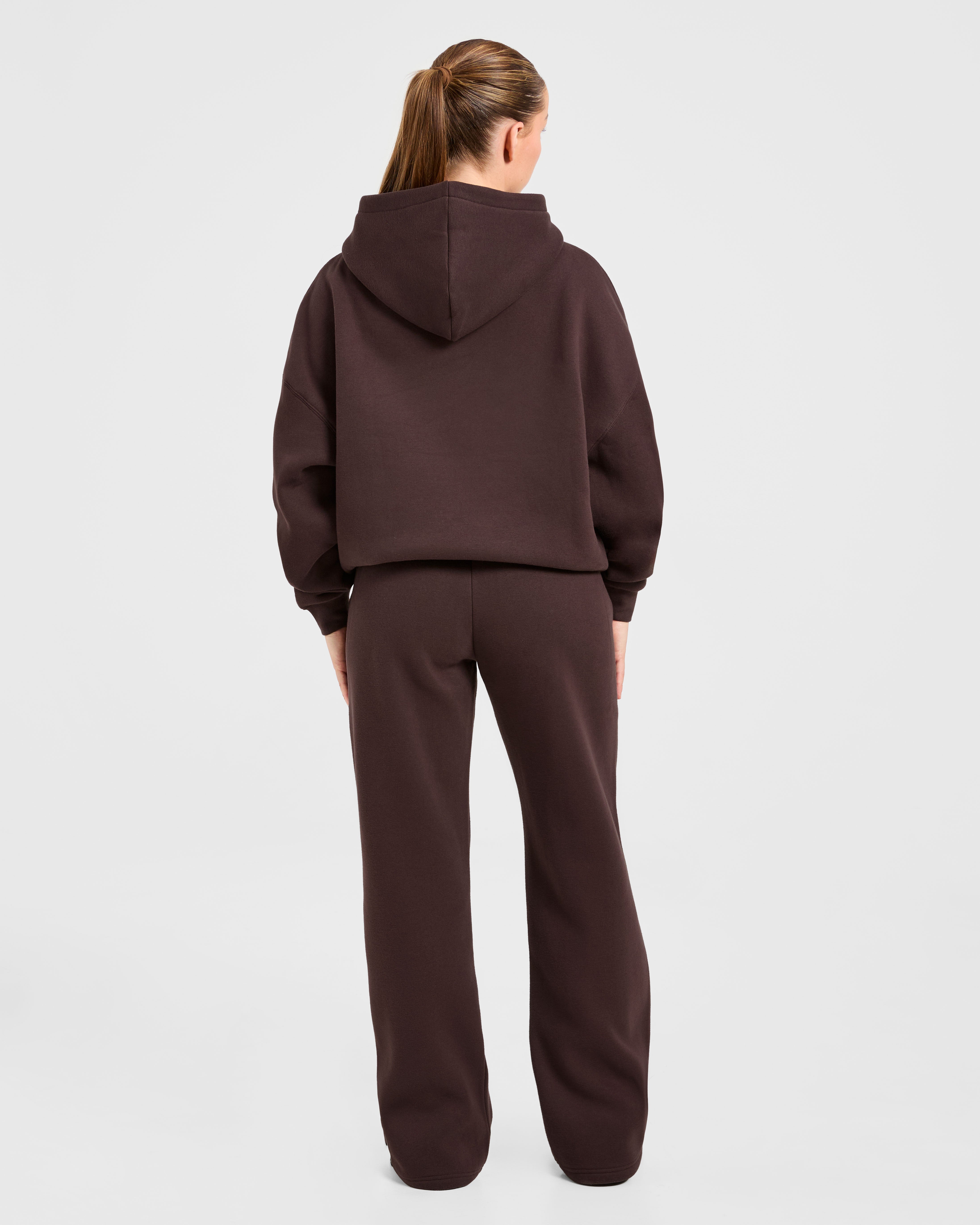 Varsity 2.0 Oversized Hoodie - Cocoa Brun