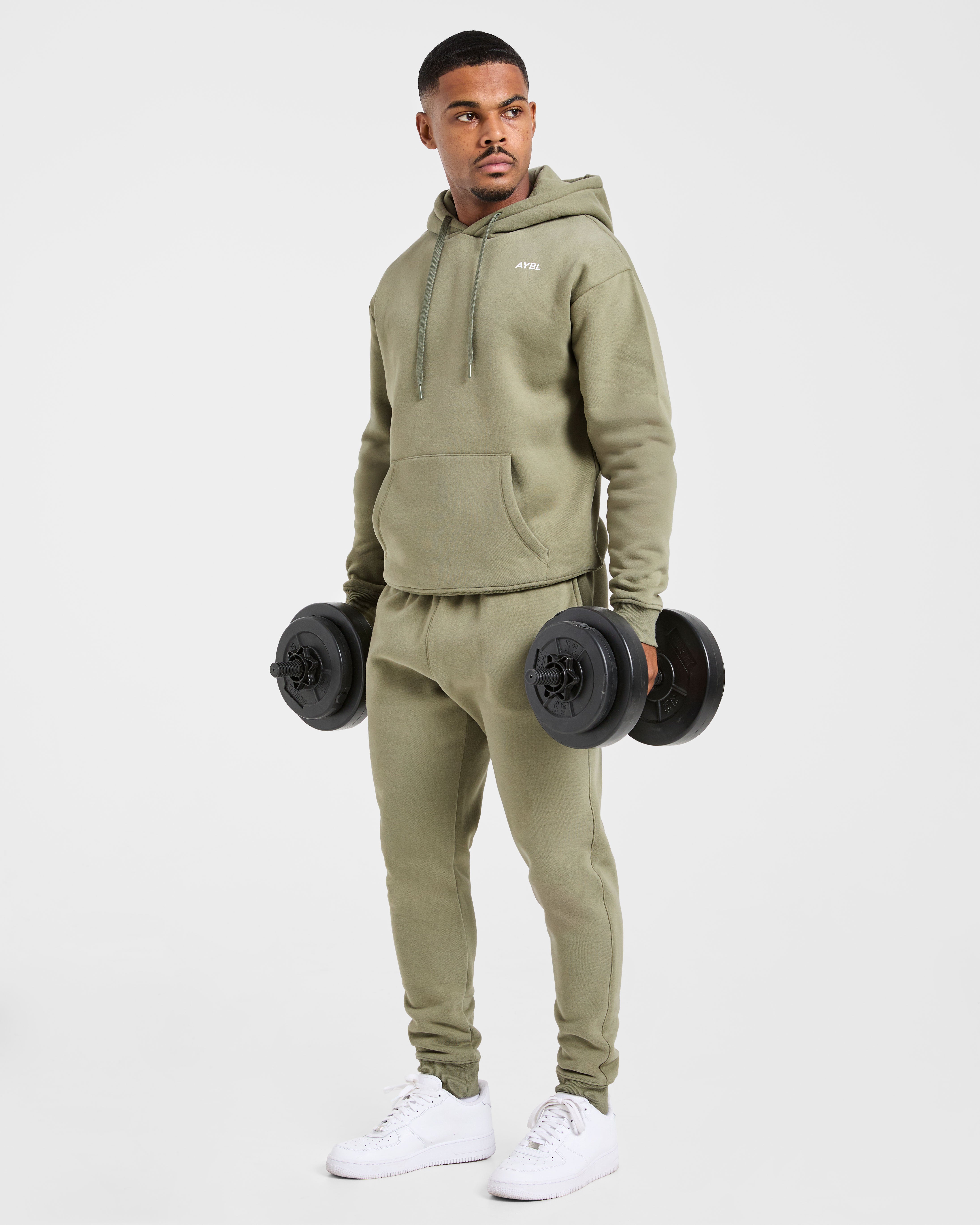 Essential Hoodie - Desert Olive