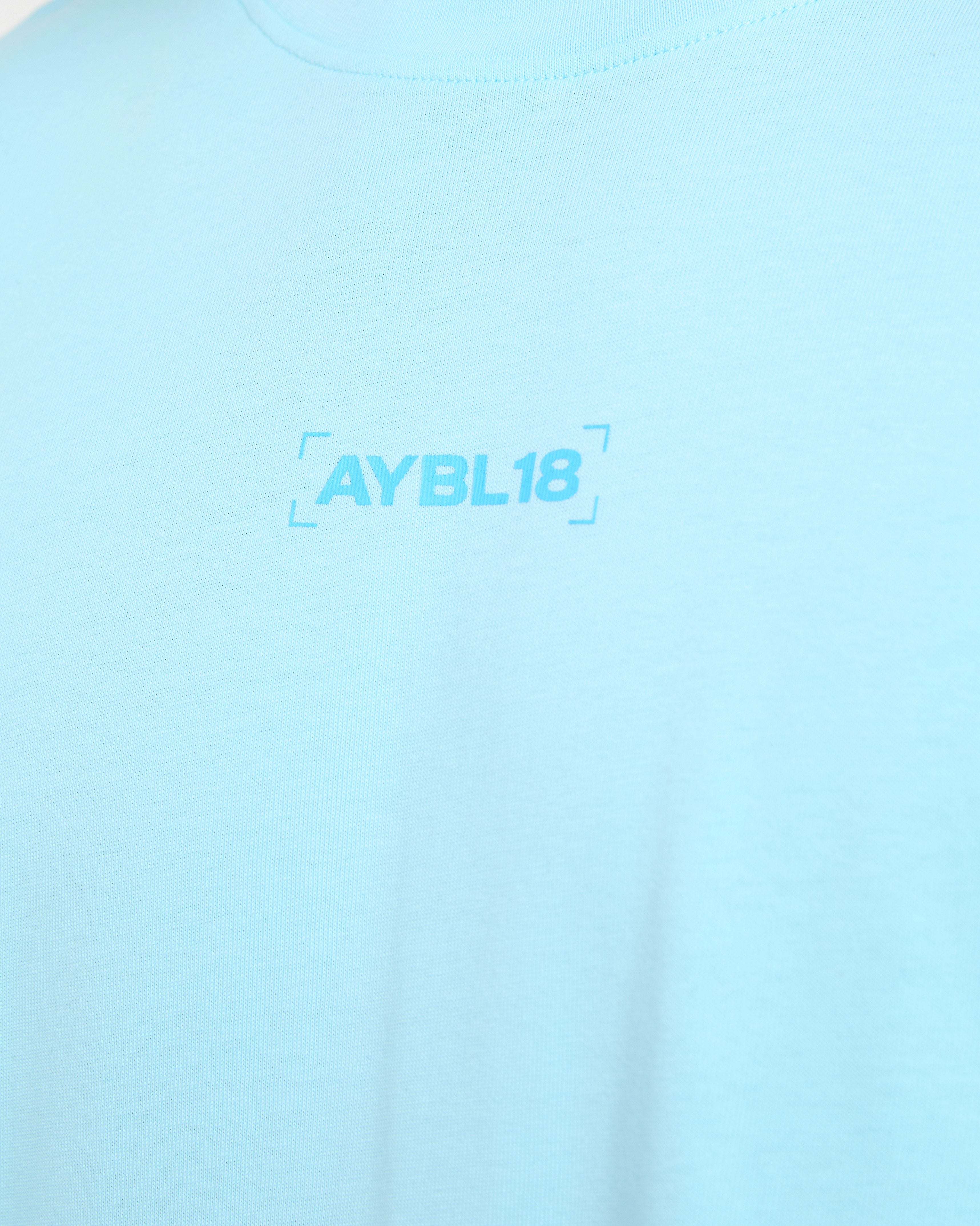 Power Club Oversized T Shirt - Light Bleu
