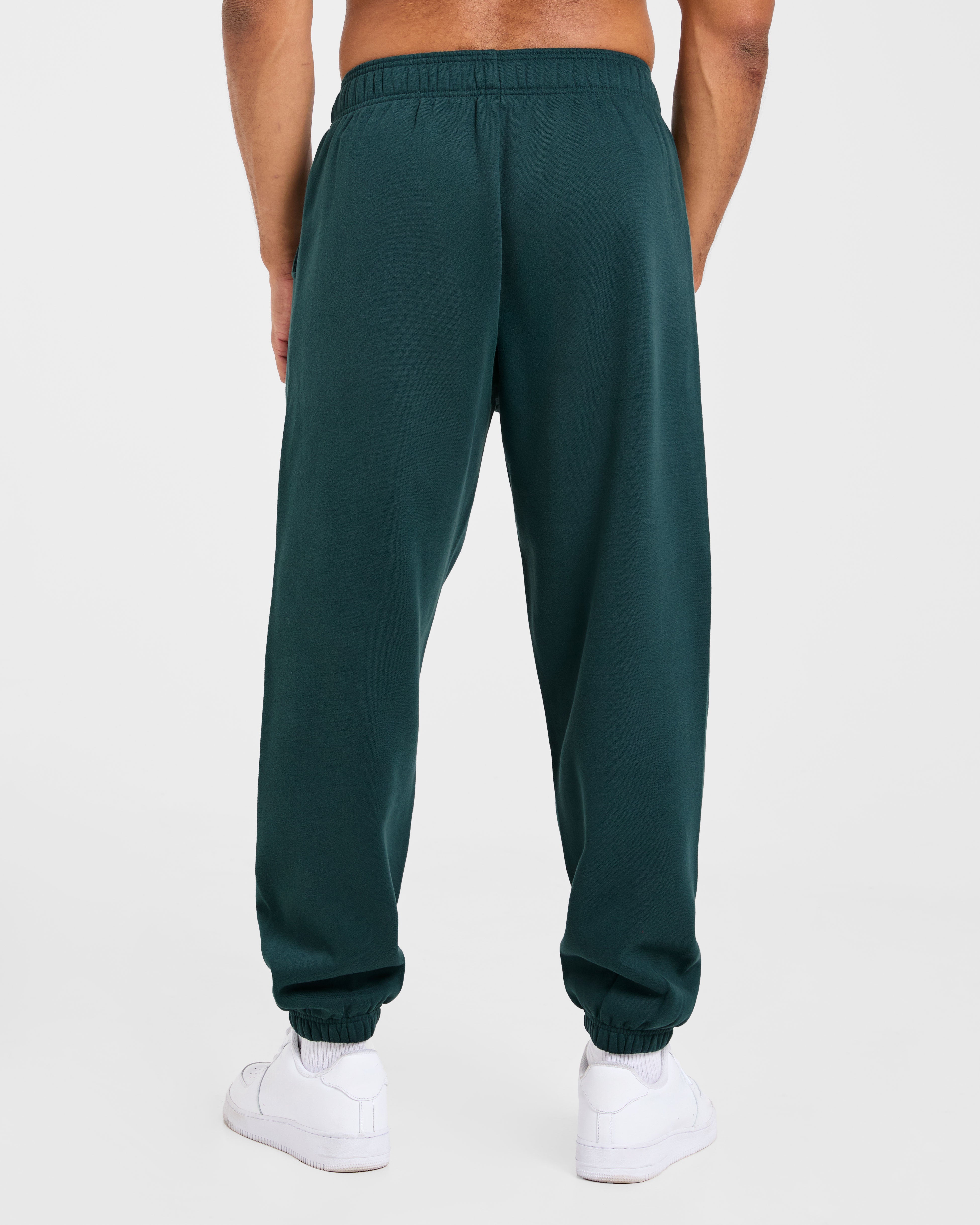 Academy Oversized Joggers - Pine Vert