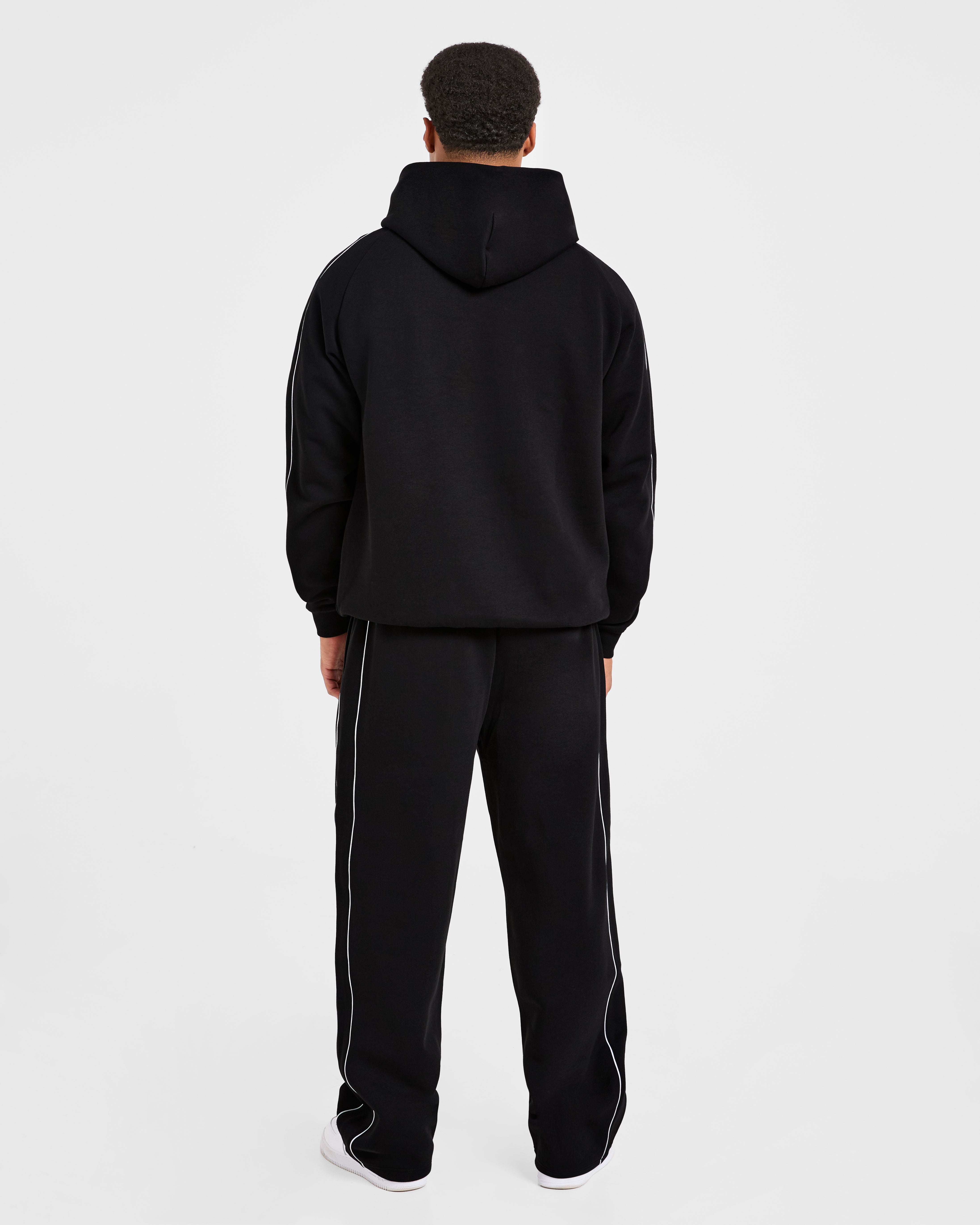 Restore Oversized Straight Leg Joggers - Noir