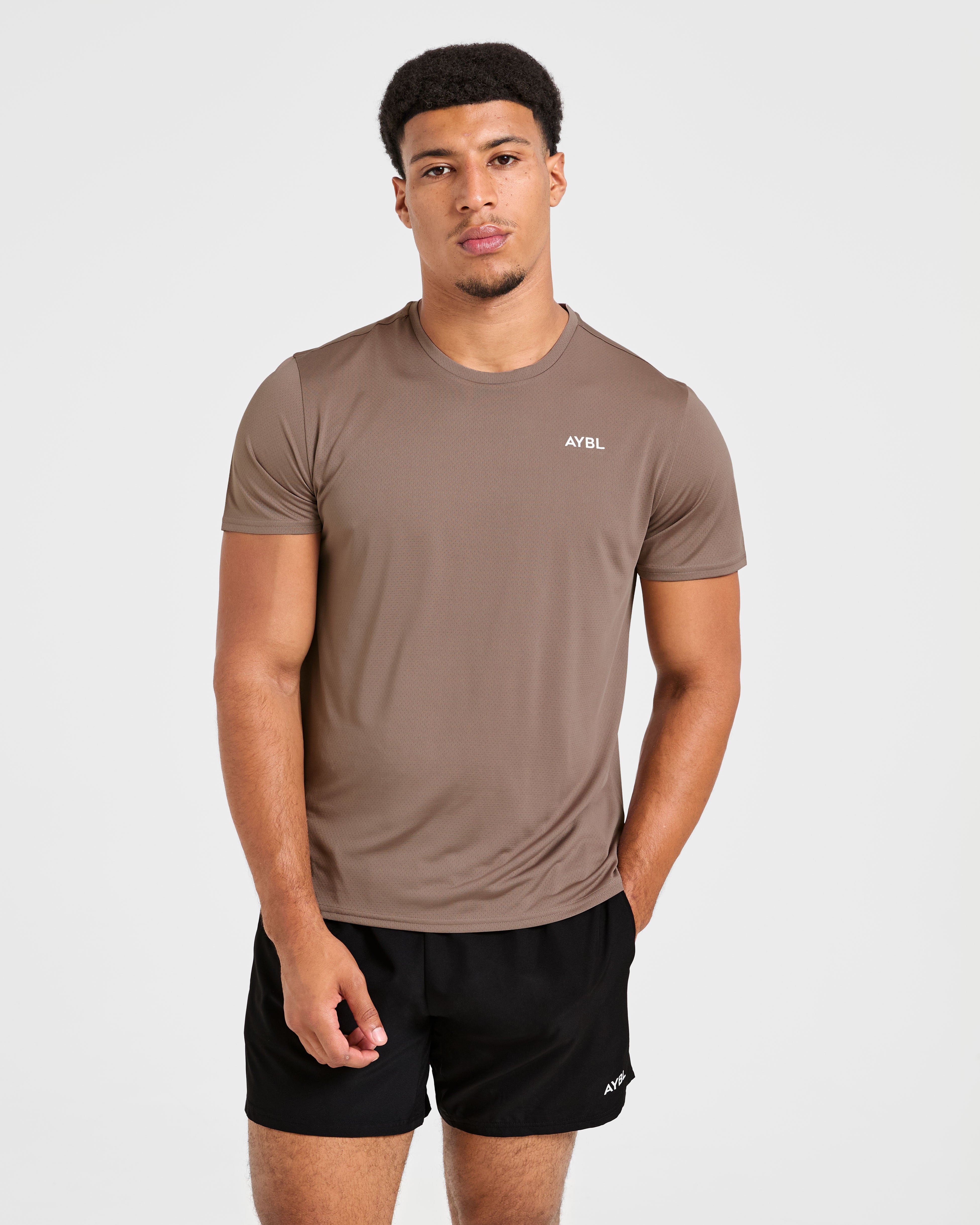 Origin T Shirt - Mocha Marron