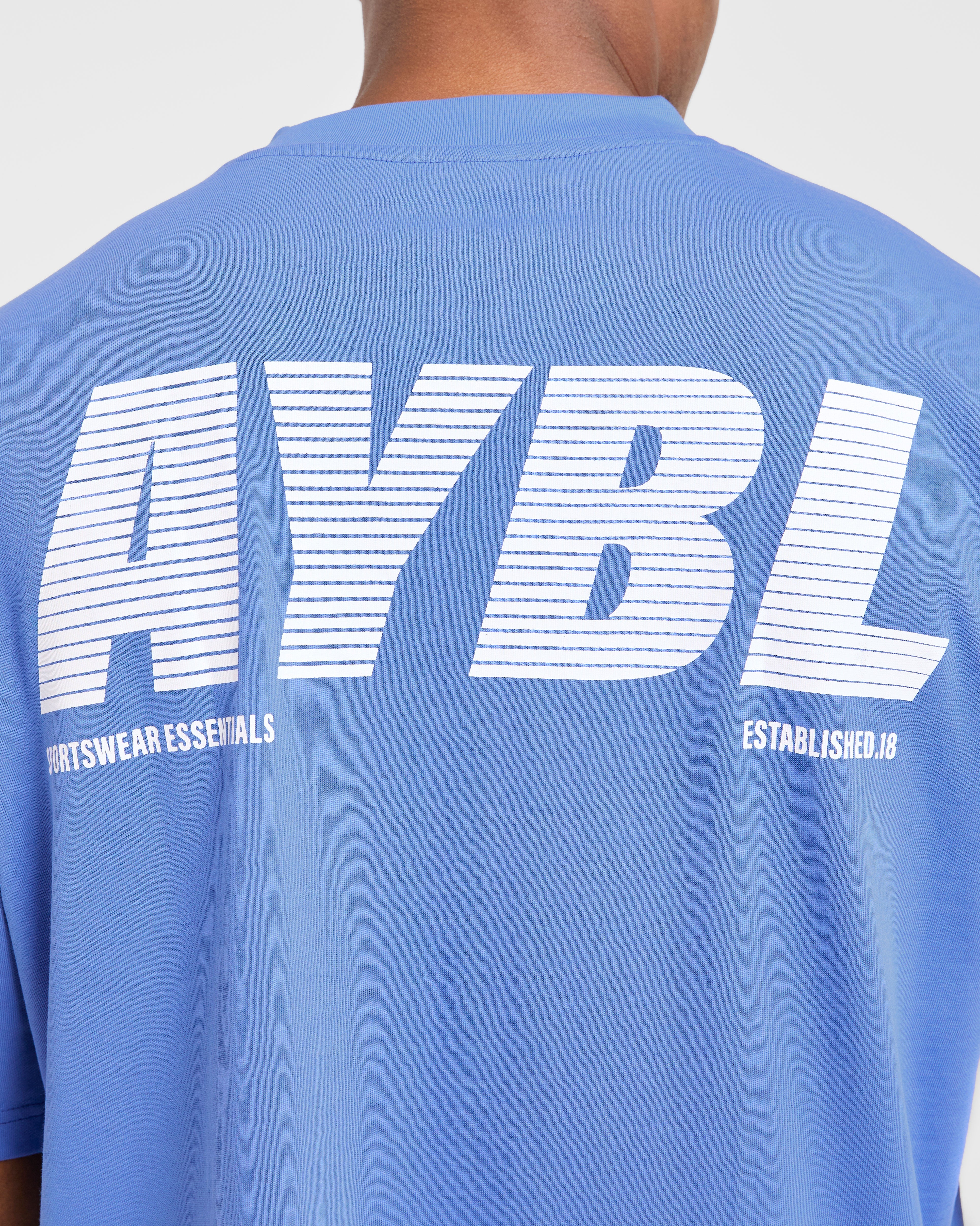Sportswear Essentials Oversized T Shirt - Indigo Bleu