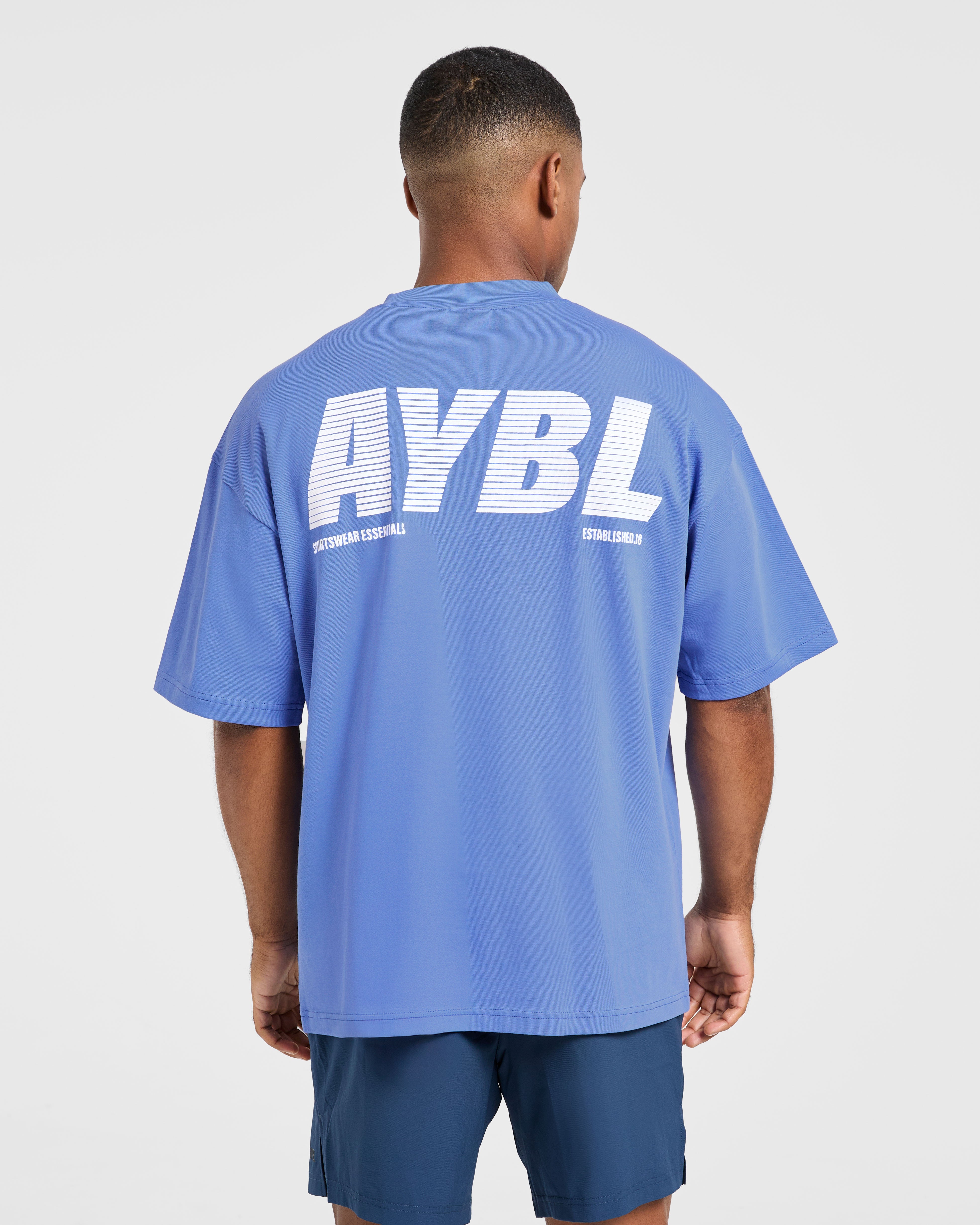 Sportswear Essentials Oversized T Shirt - Indigo Bleu