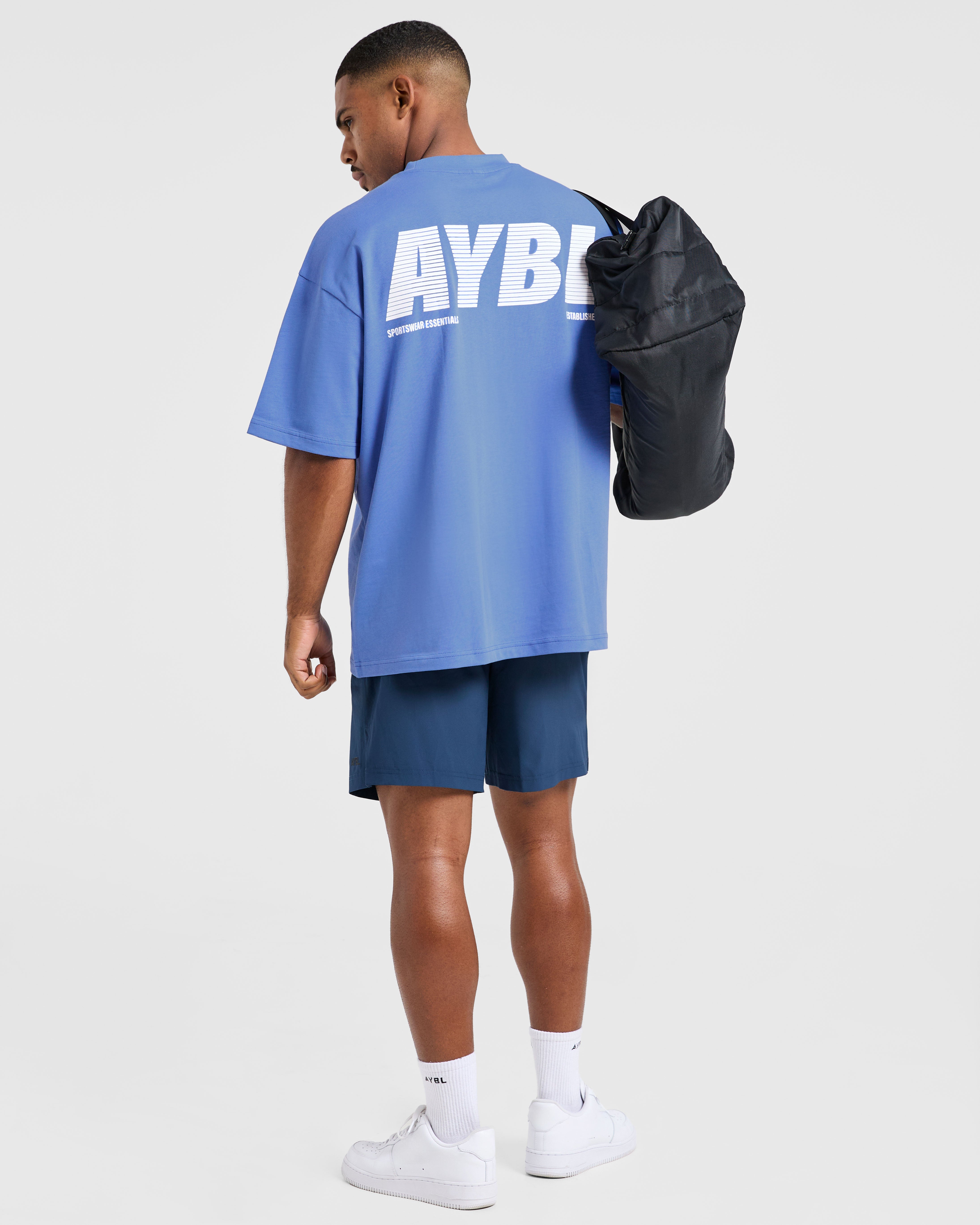 Sportswear Essentials Oversized T Shirt - Indigo Bleu