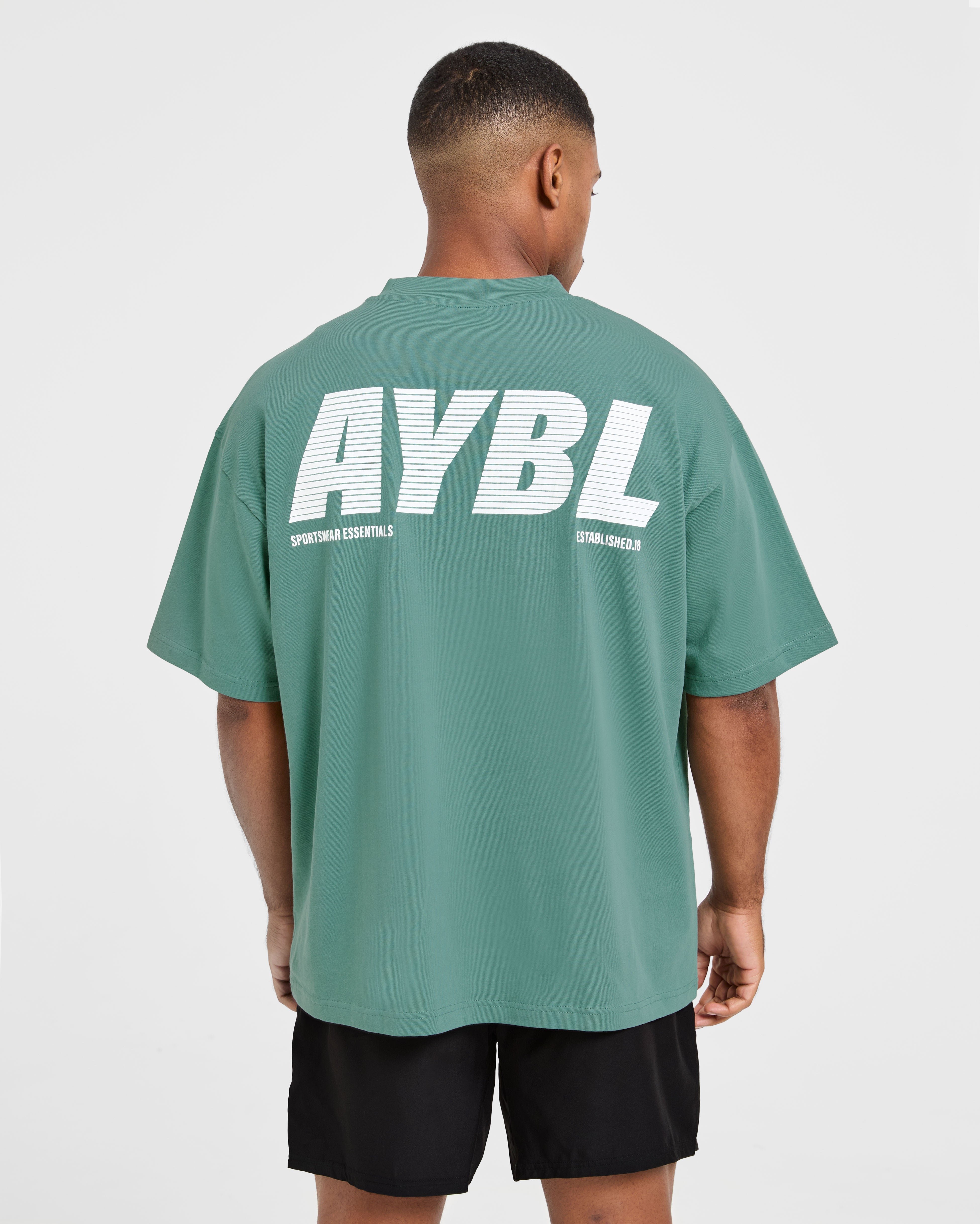 Sportswear Essentials Oversized T Shirt - Ocean Vert