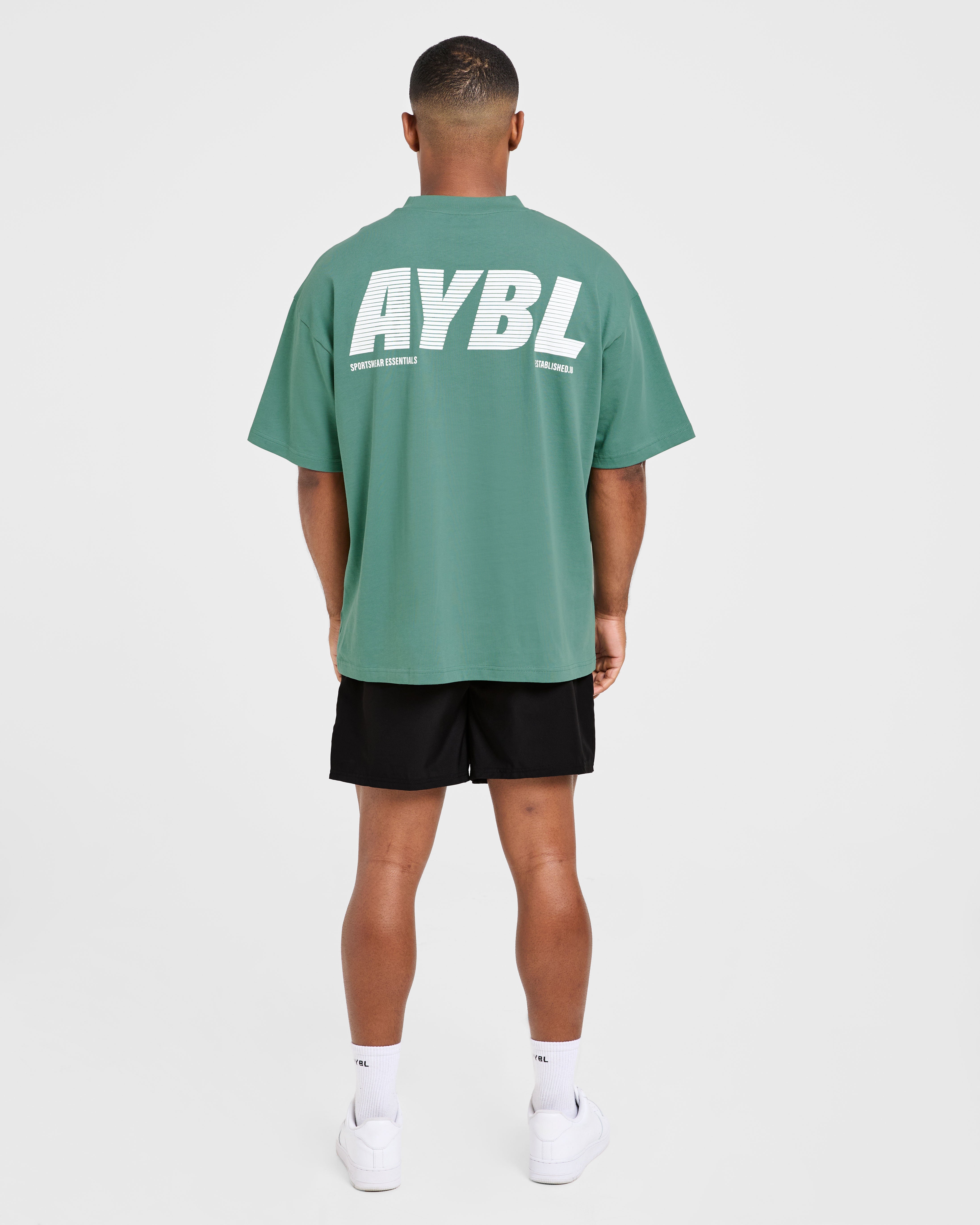 Sportswear Essentials Oversized T Shirt - Ocean Vert