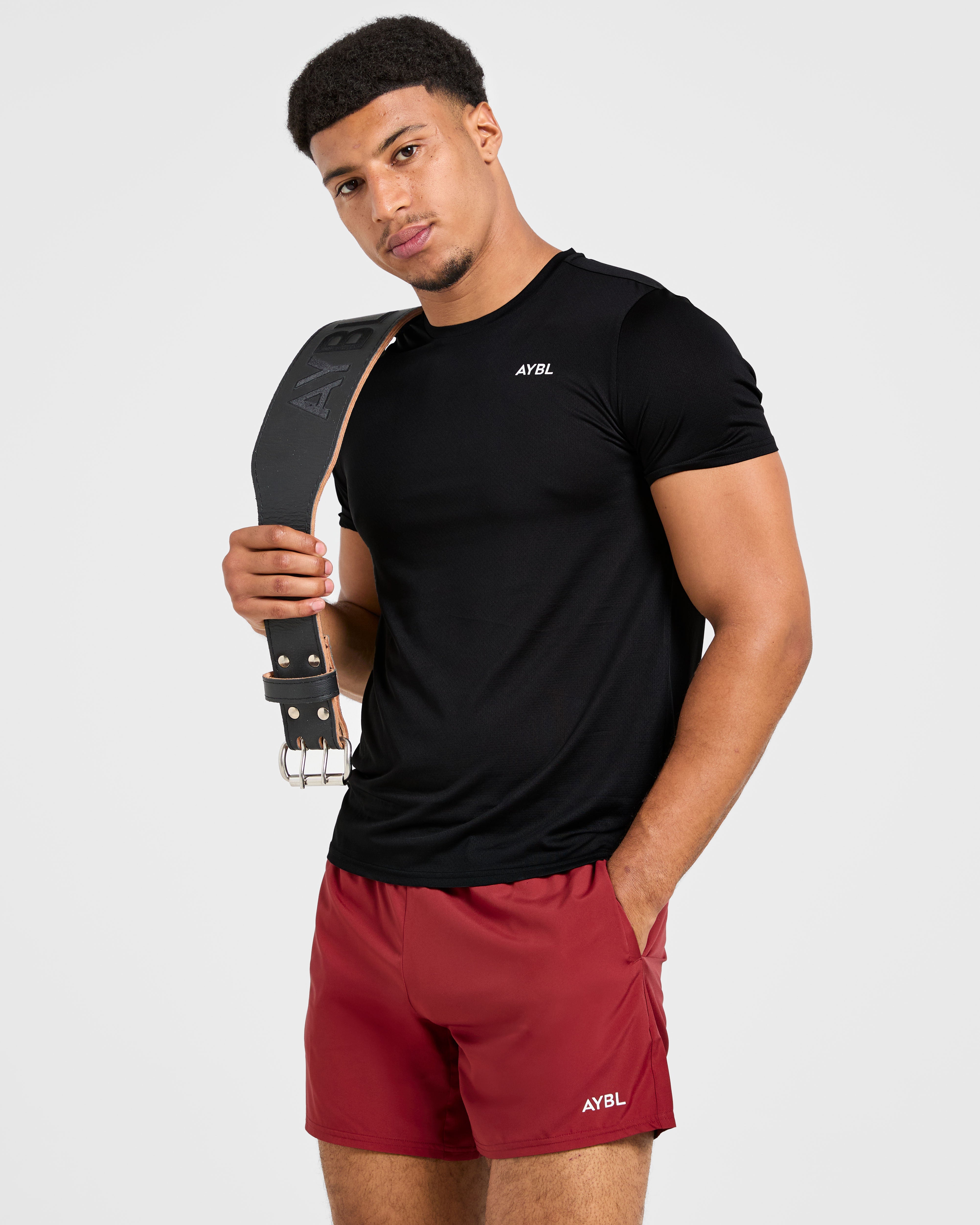 Core 5" Shorts - Vintage Rouge
