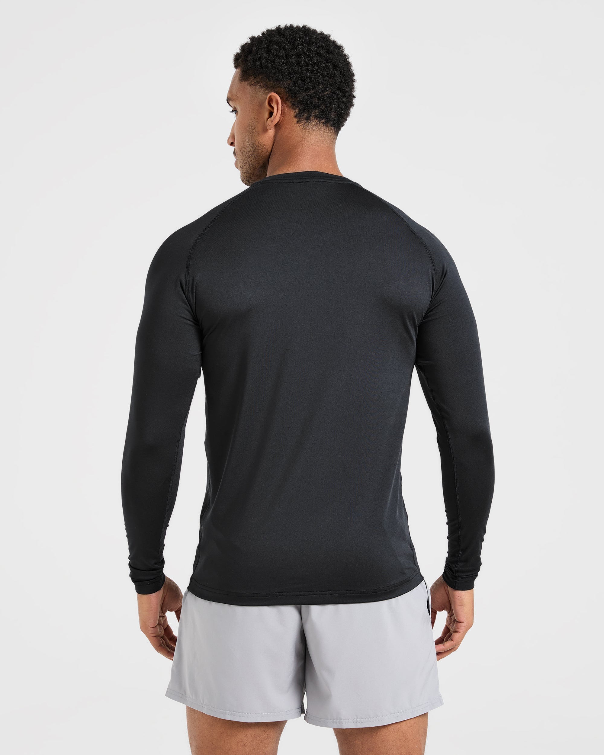 Essential Long Sleeve T Shirt - Noir