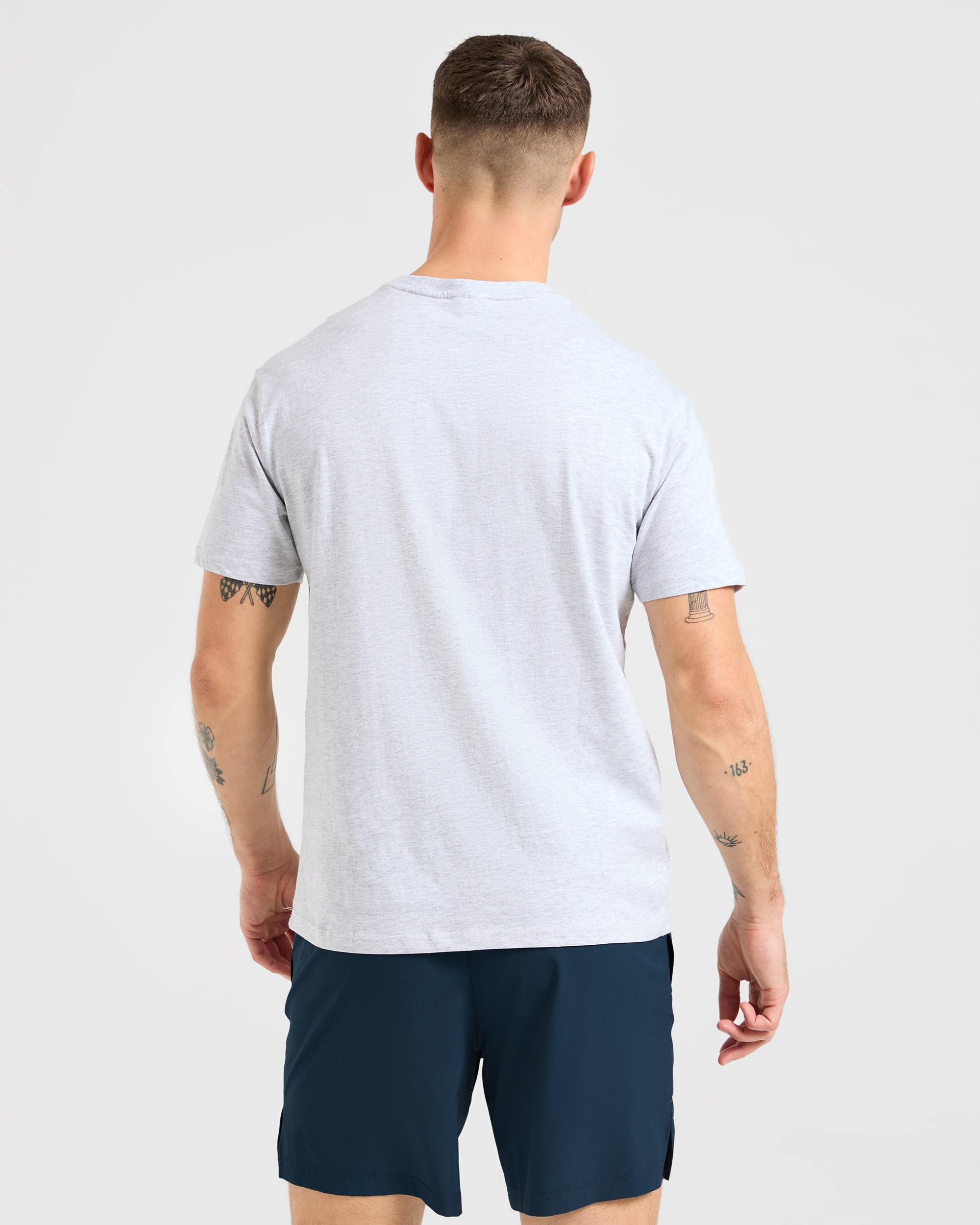 Essential T Shirt - Light Gris Marl