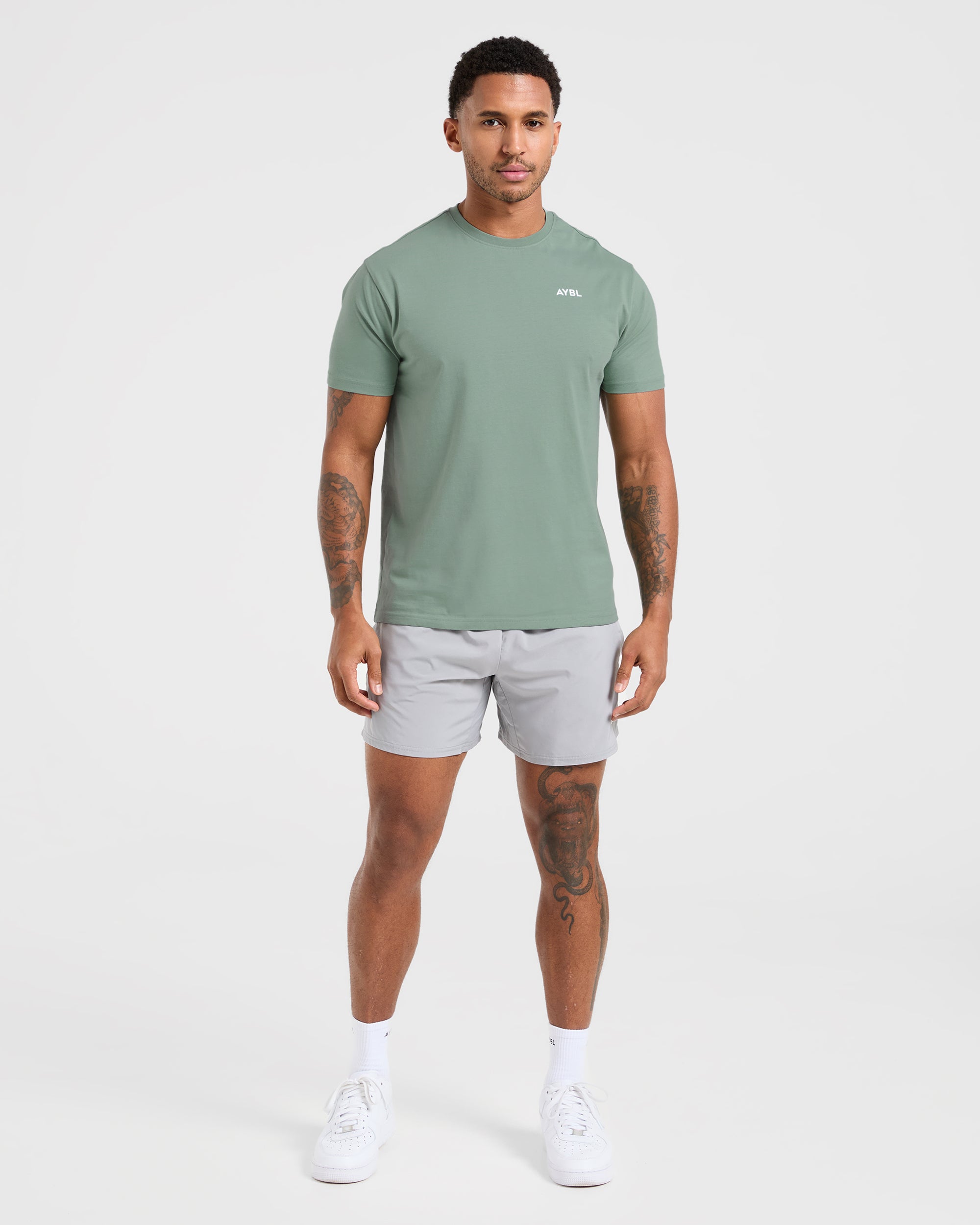 Essential T Shirt - Slate Vert