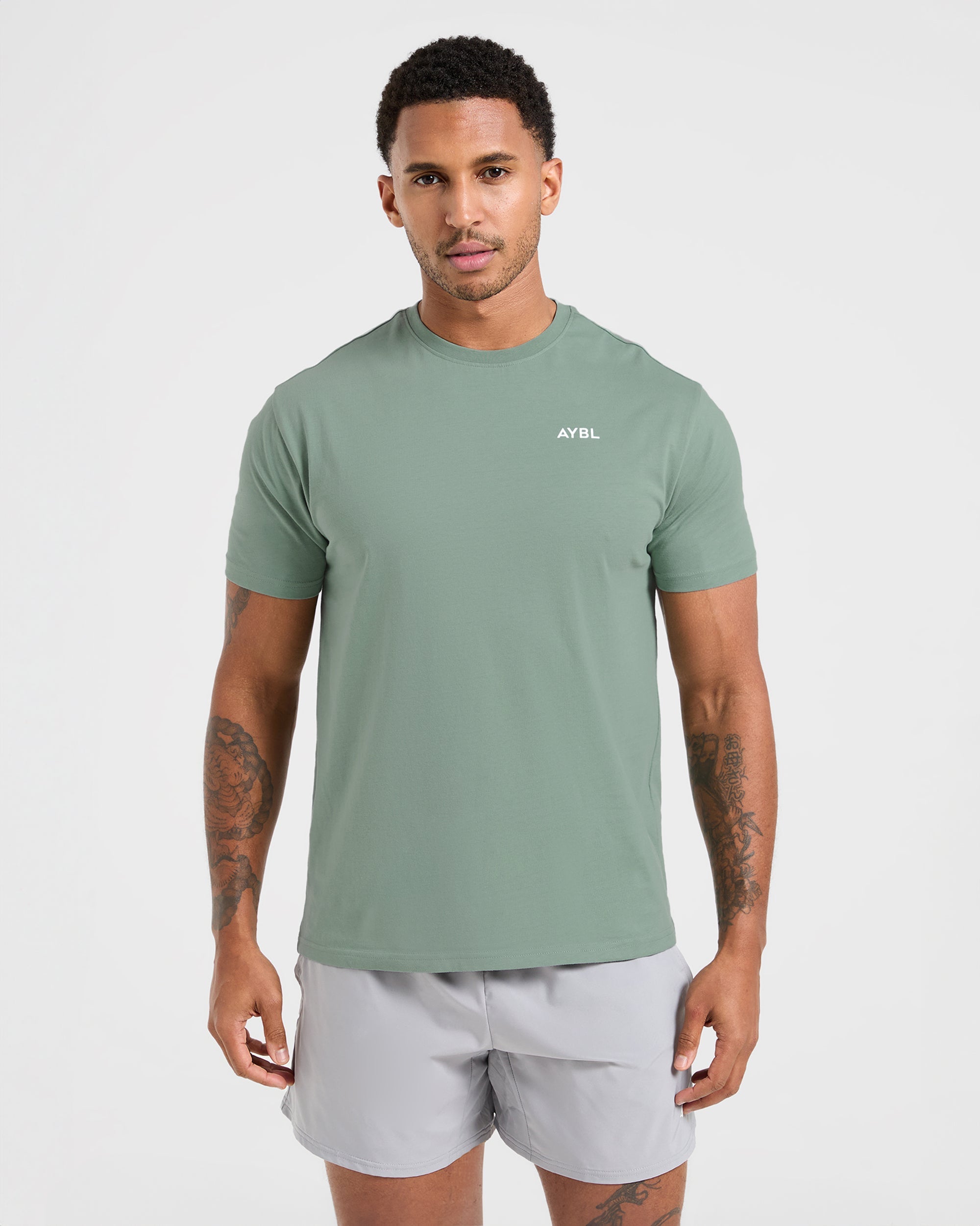 Essential T Shirt - Slate Vert