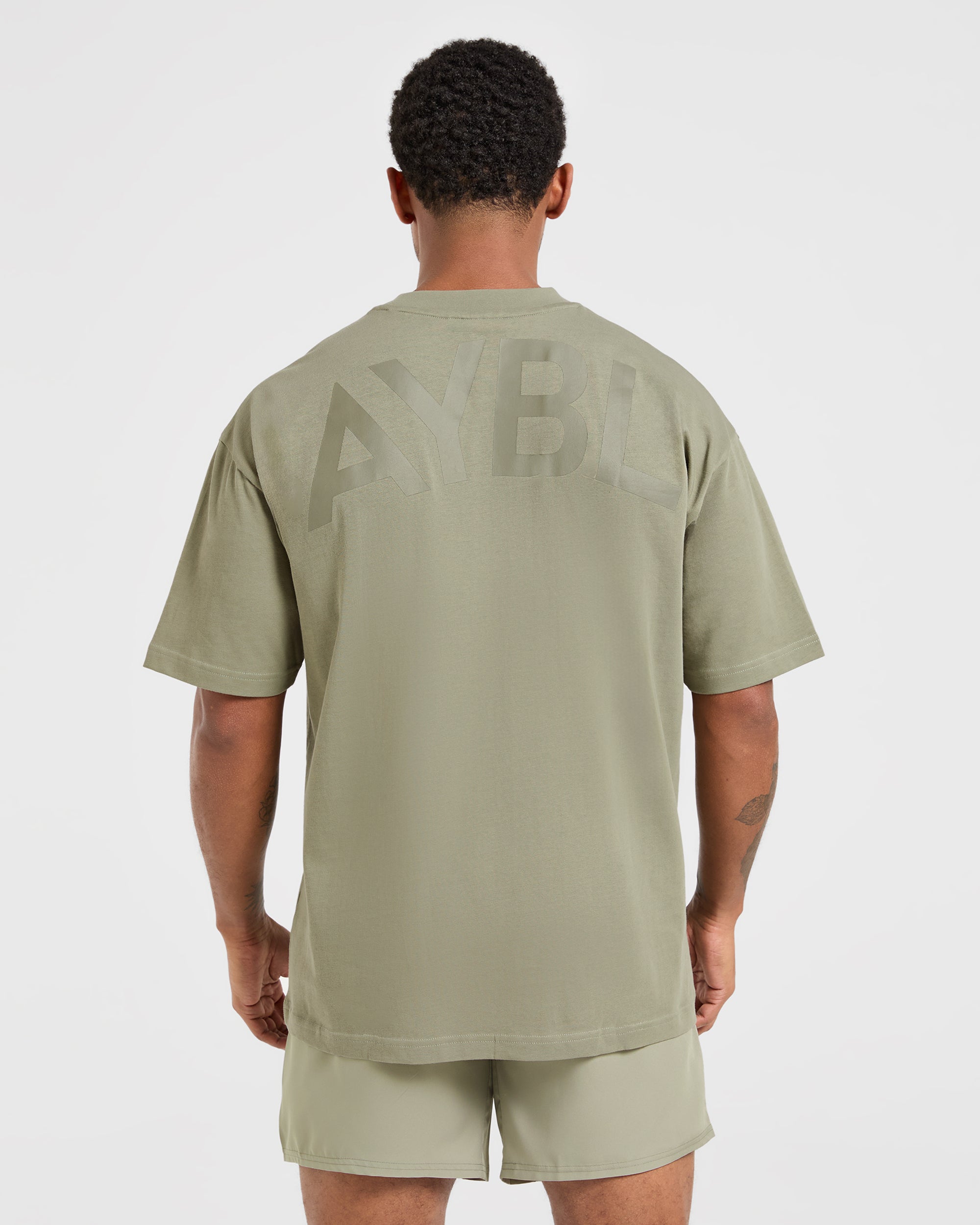 Essential Oversized T Shirt - Desert Olive