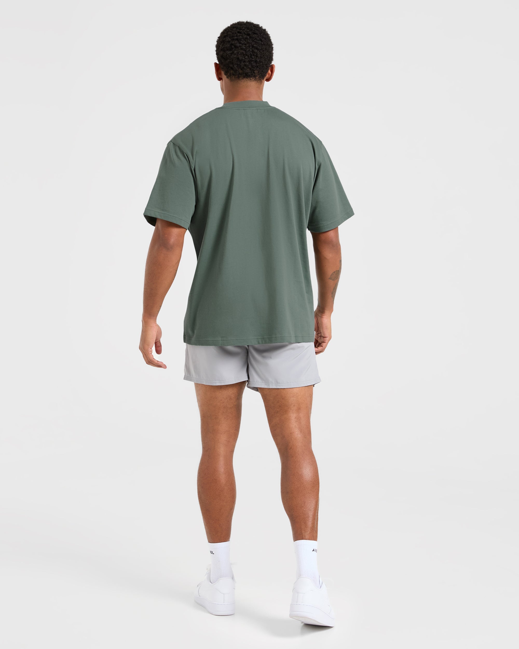 Lift Club Oversized T Shirt - Vintage Sage